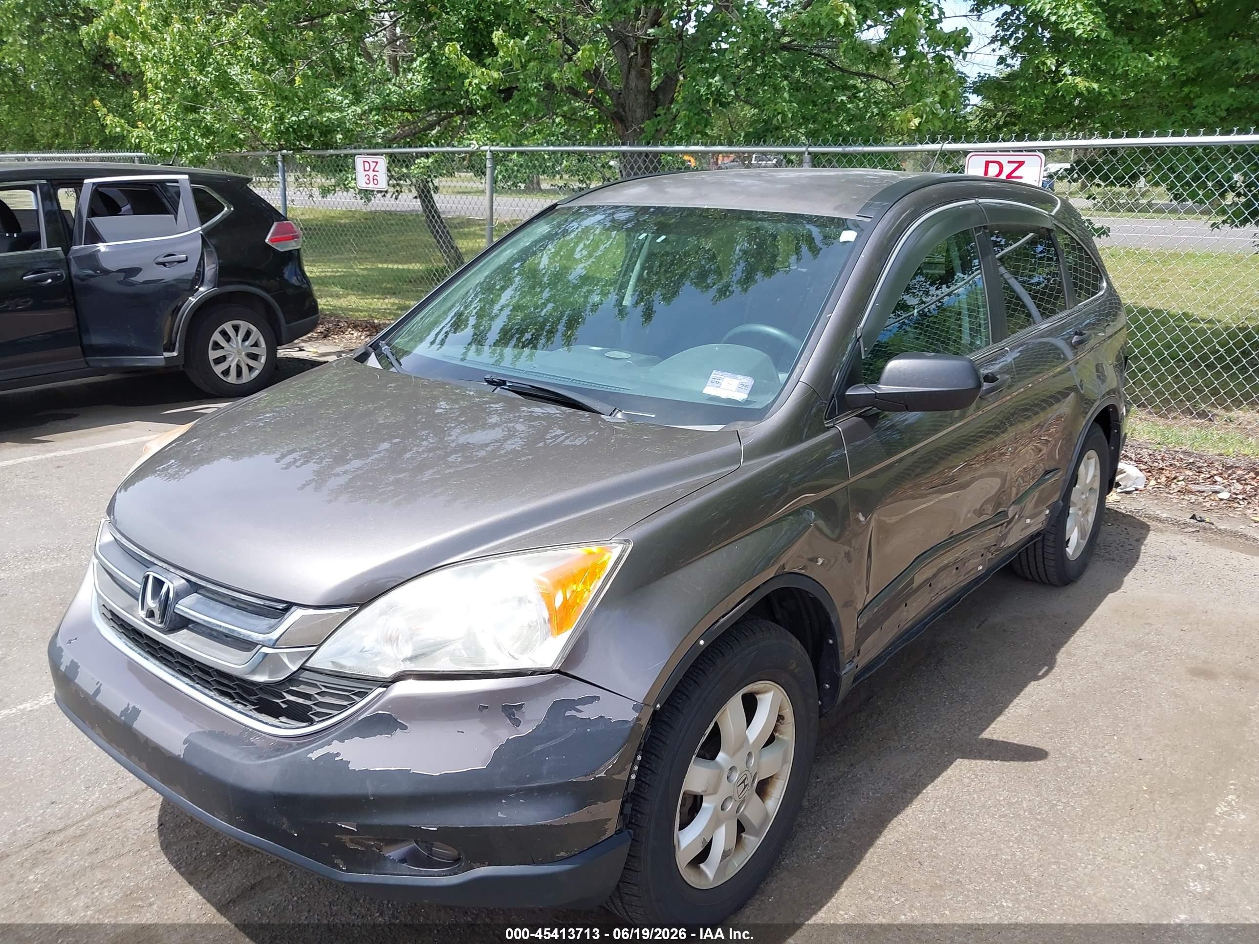 2011 Honda Cr-v Se Gray vin: 5J6RE4H43BL112004