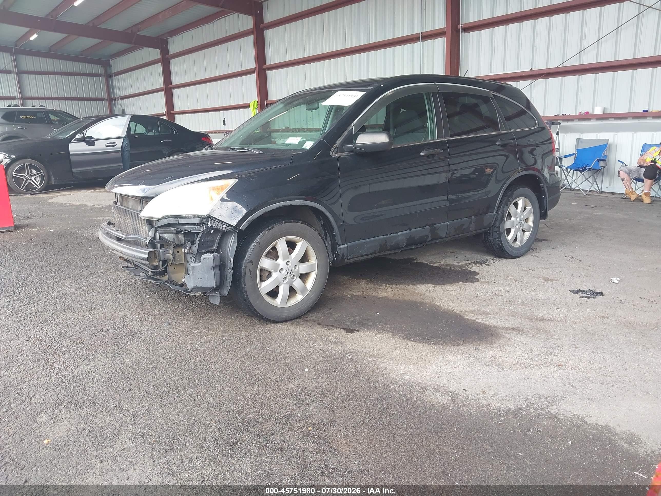 2011 Honda Cr-v Se Black vin: 5J6RE4H44BL009884