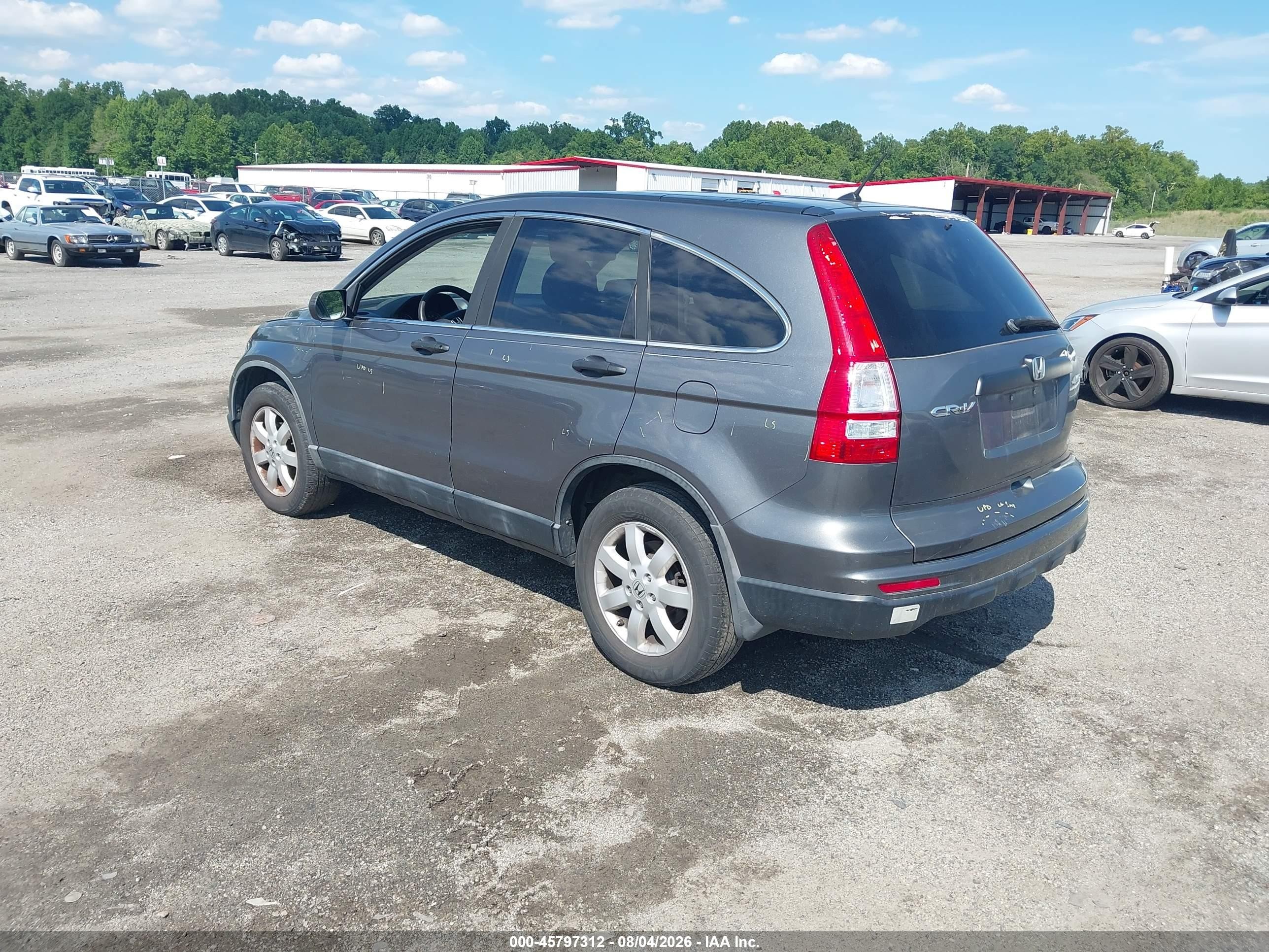 2011 Honda Cr-v Se Gray vin: 5J6RE4H44BL013739