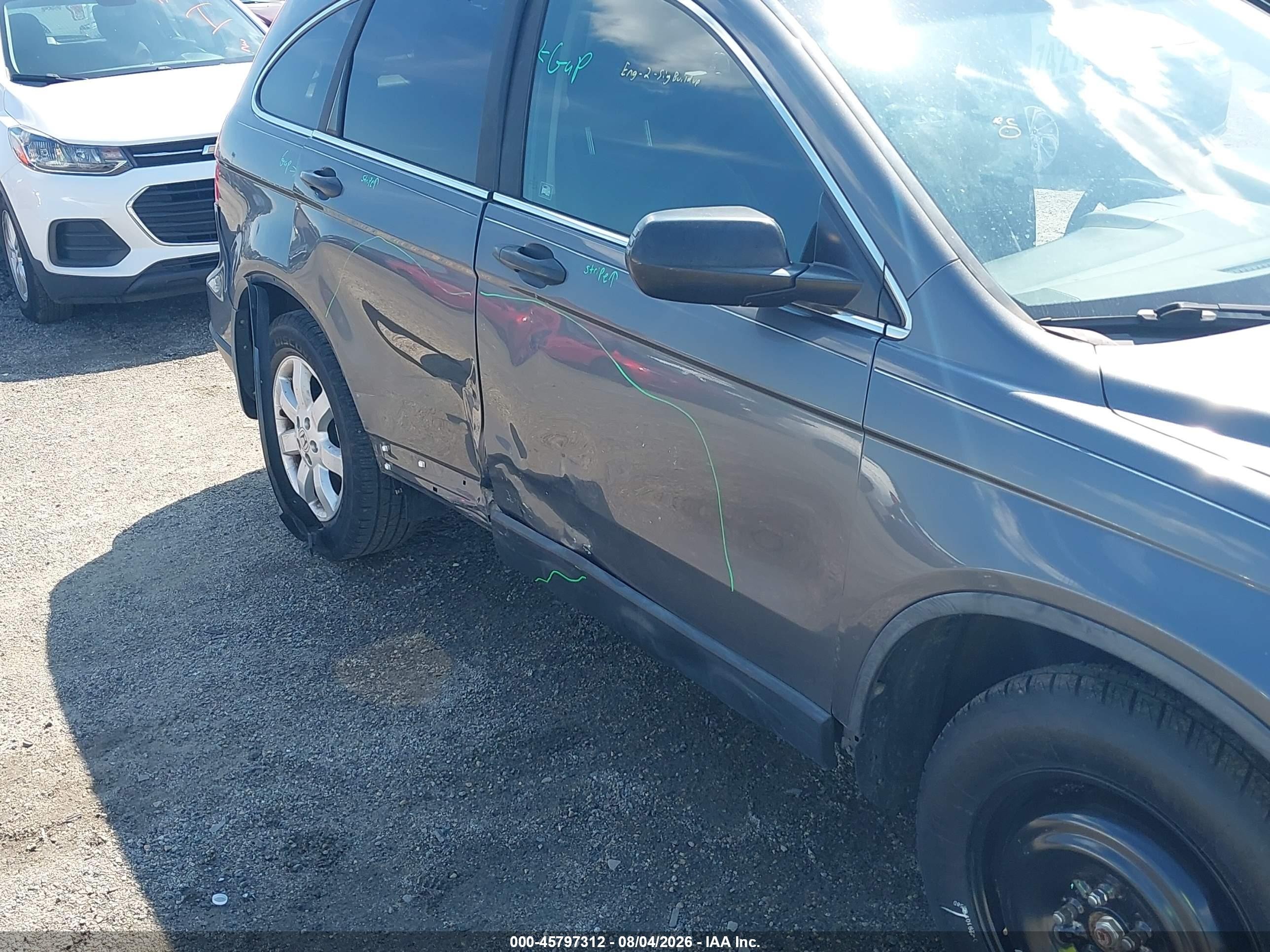 2011 Honda Cr-v Se Gray vin: 5J6RE4H44BL013739