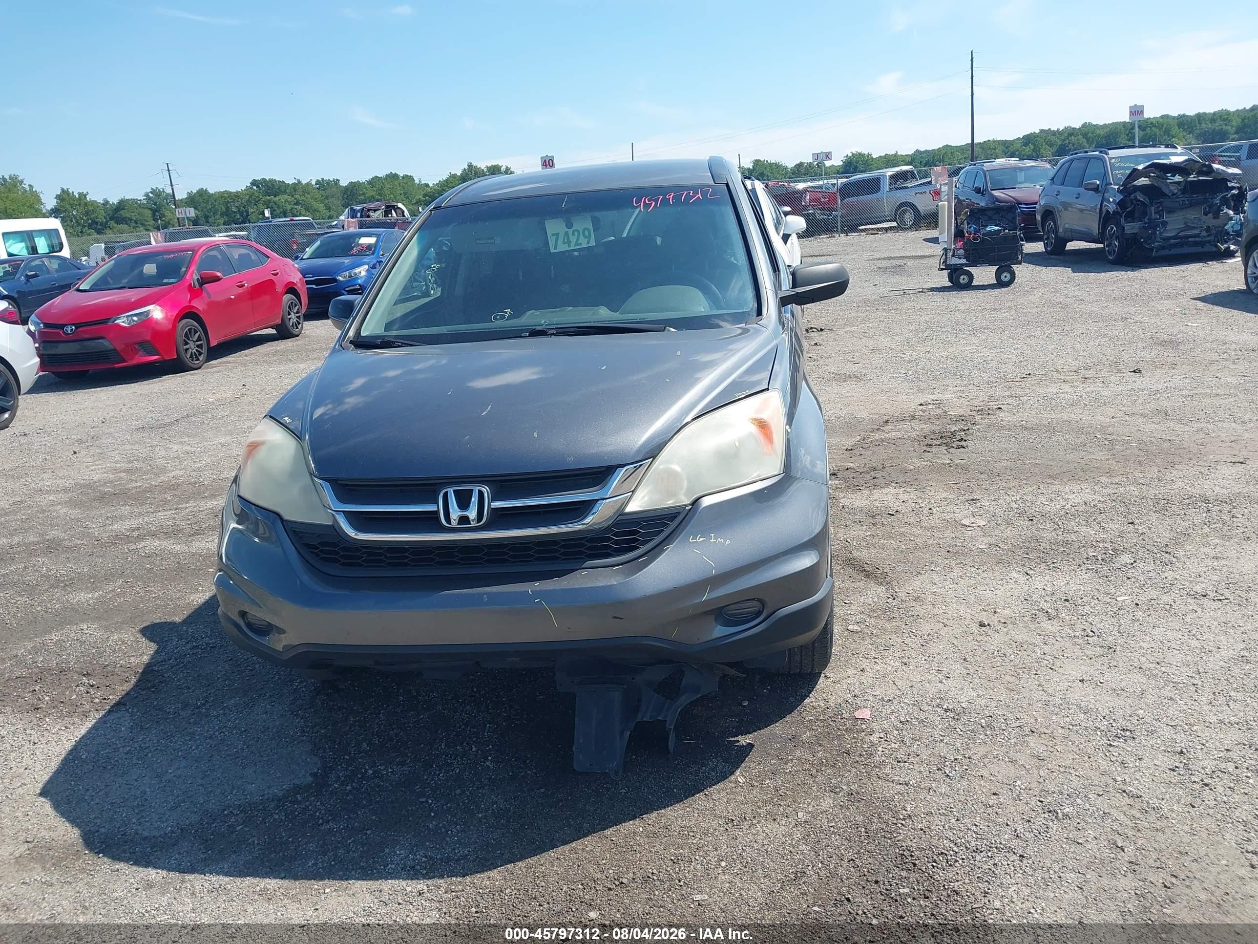 2011 Honda Cr-v Se Gray vin: 5J6RE4H44BL013739