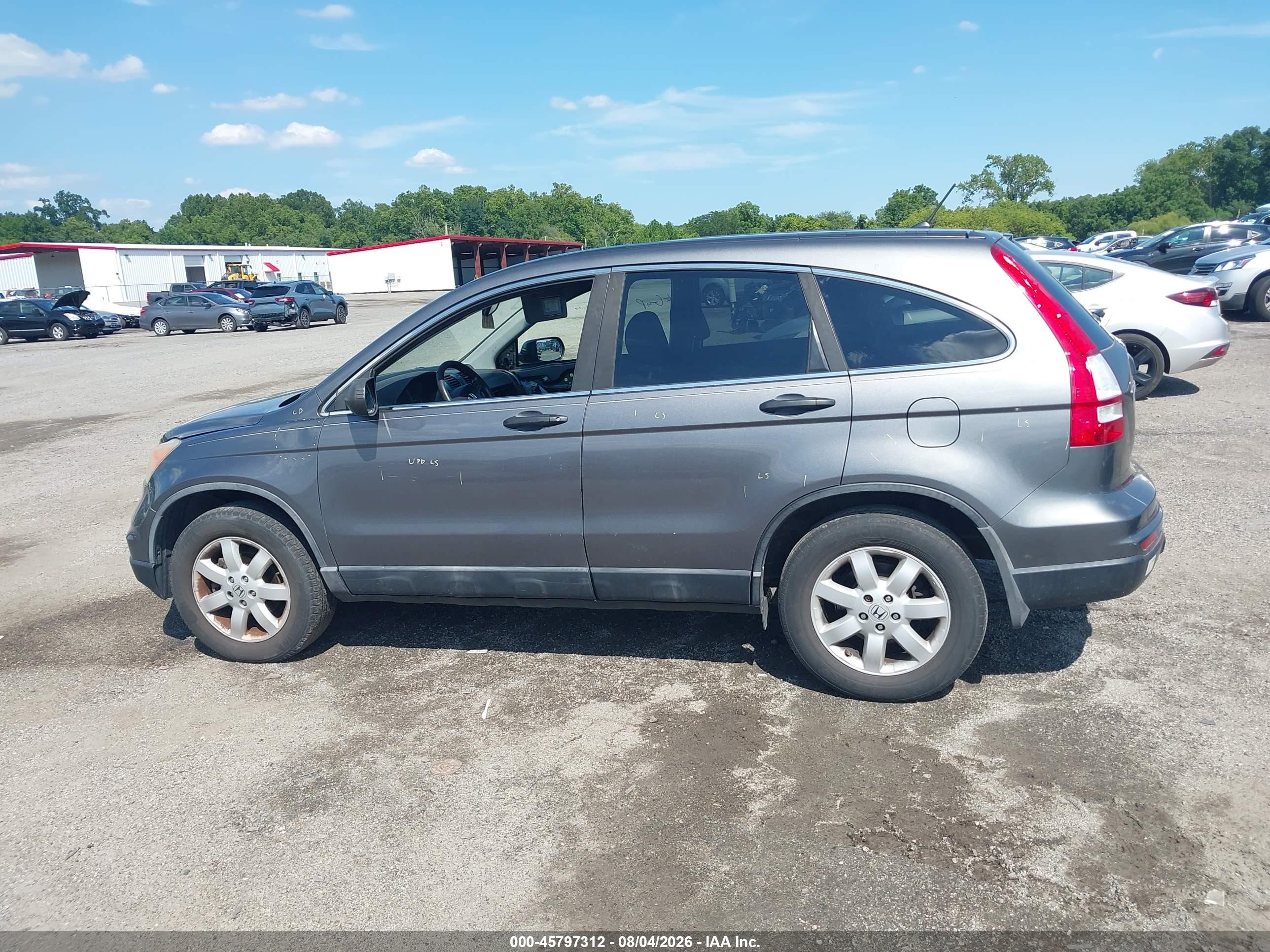 2011 Honda Cr-v Se Gray vin: 5J6RE4H44BL013739