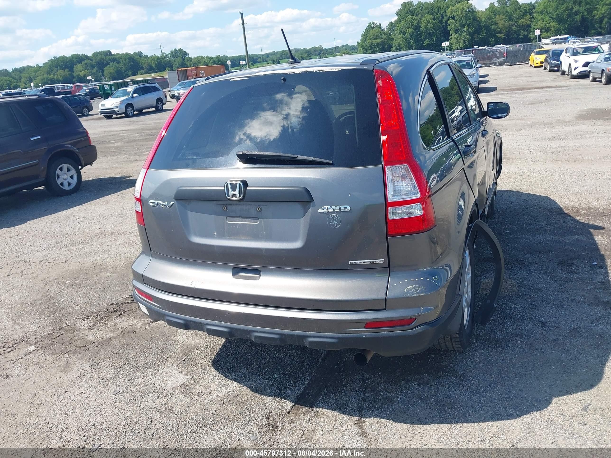 2011 Honda Cr-v Se Gray vin: 5J6RE4H44BL013739