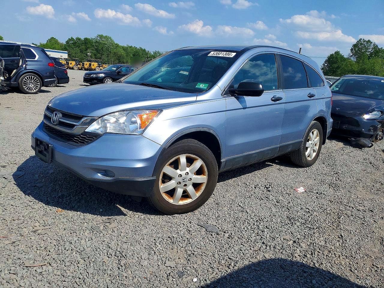 2011 Hond Cr-v Blue vin: 5J6RE4H44BL019878