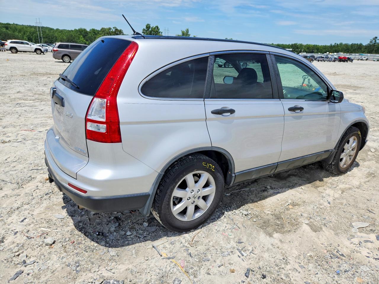 2011 Honda Cr-v Se Silver vin: 5J6RE4H44BL067185