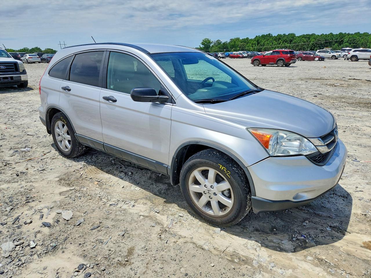 2011 Honda Cr-v Se Silver vin: 5J6RE4H44BL067185