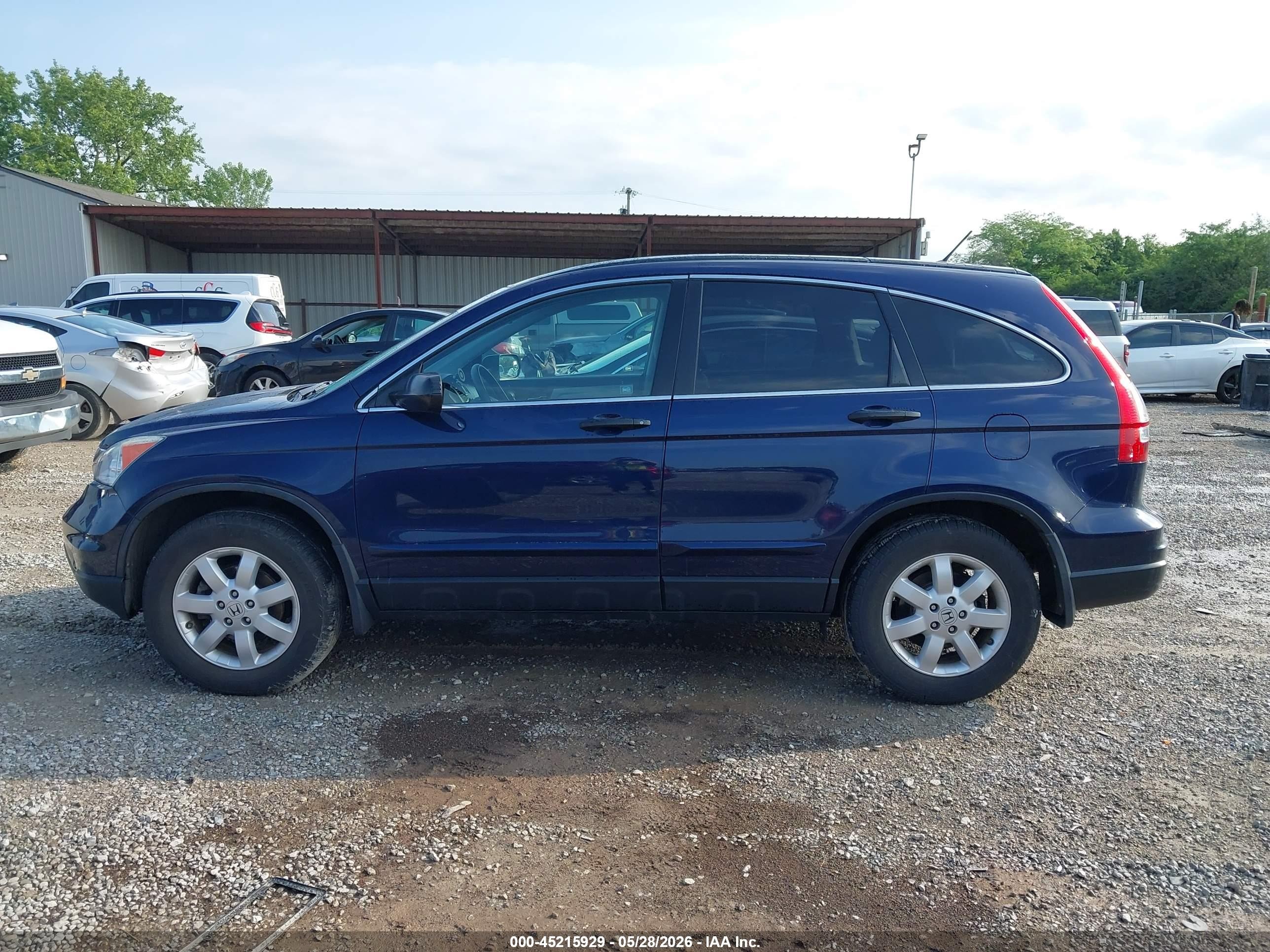 2011 Honda Cr-v Se Dark Blue vin: 5J6RE4H45BL019632