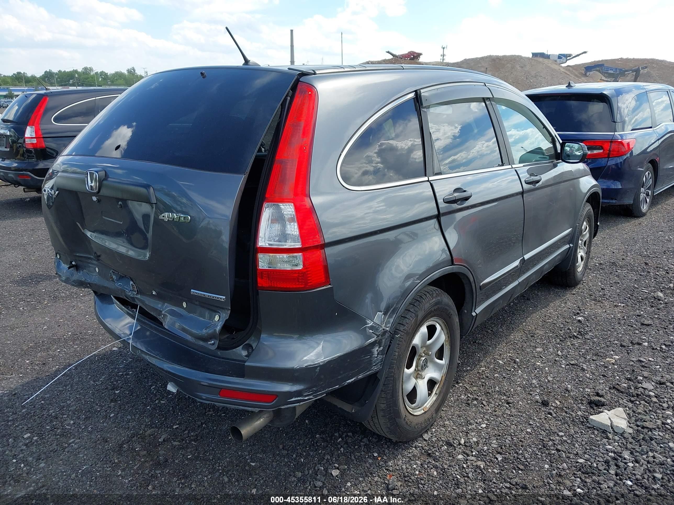 2011 Honda Cr-v Se Gray vin: 5J6RE4H45BL028069