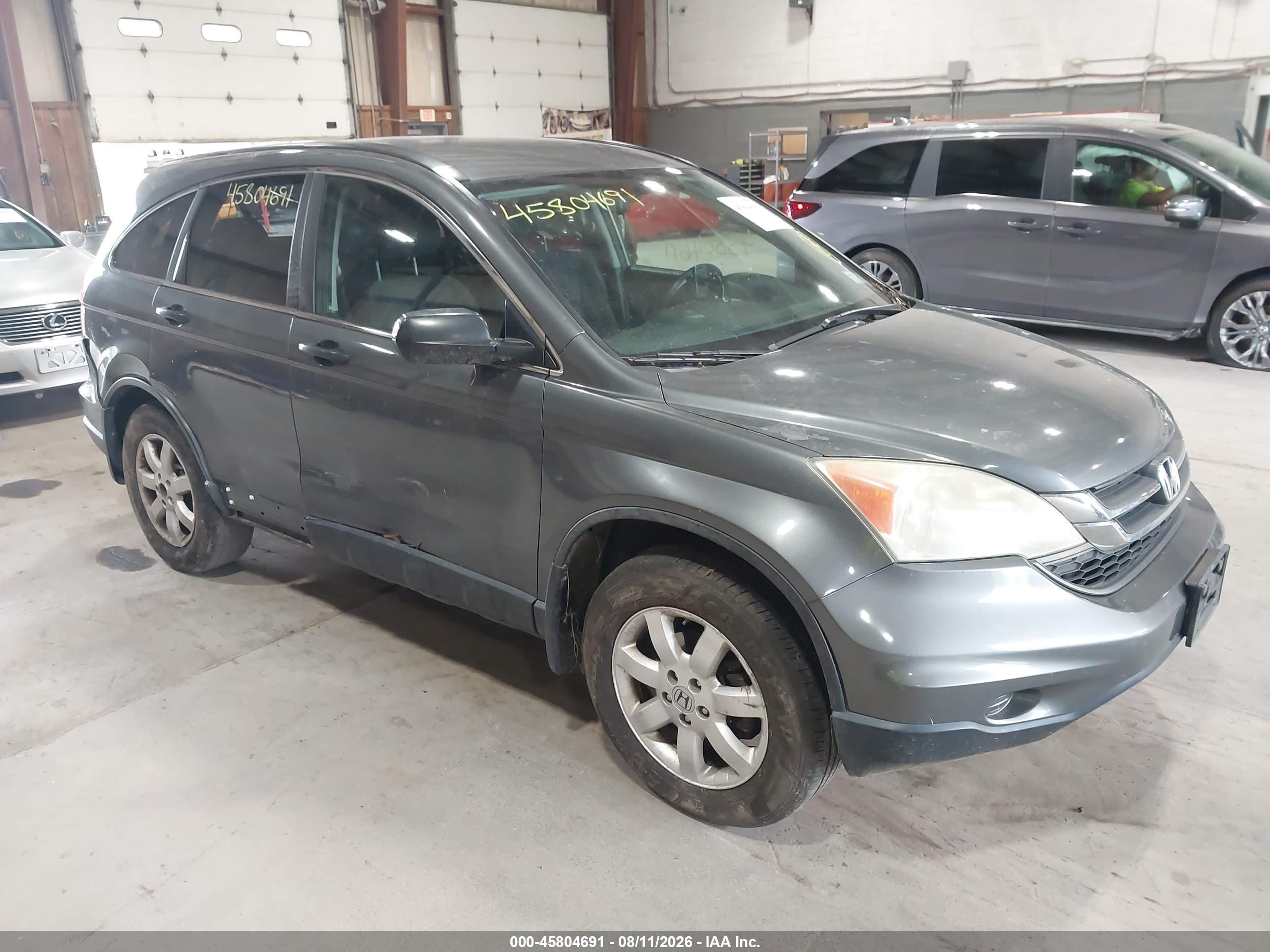 2011 Honda Cr-v Se Gray vin: 5J6RE4H45BL036608
