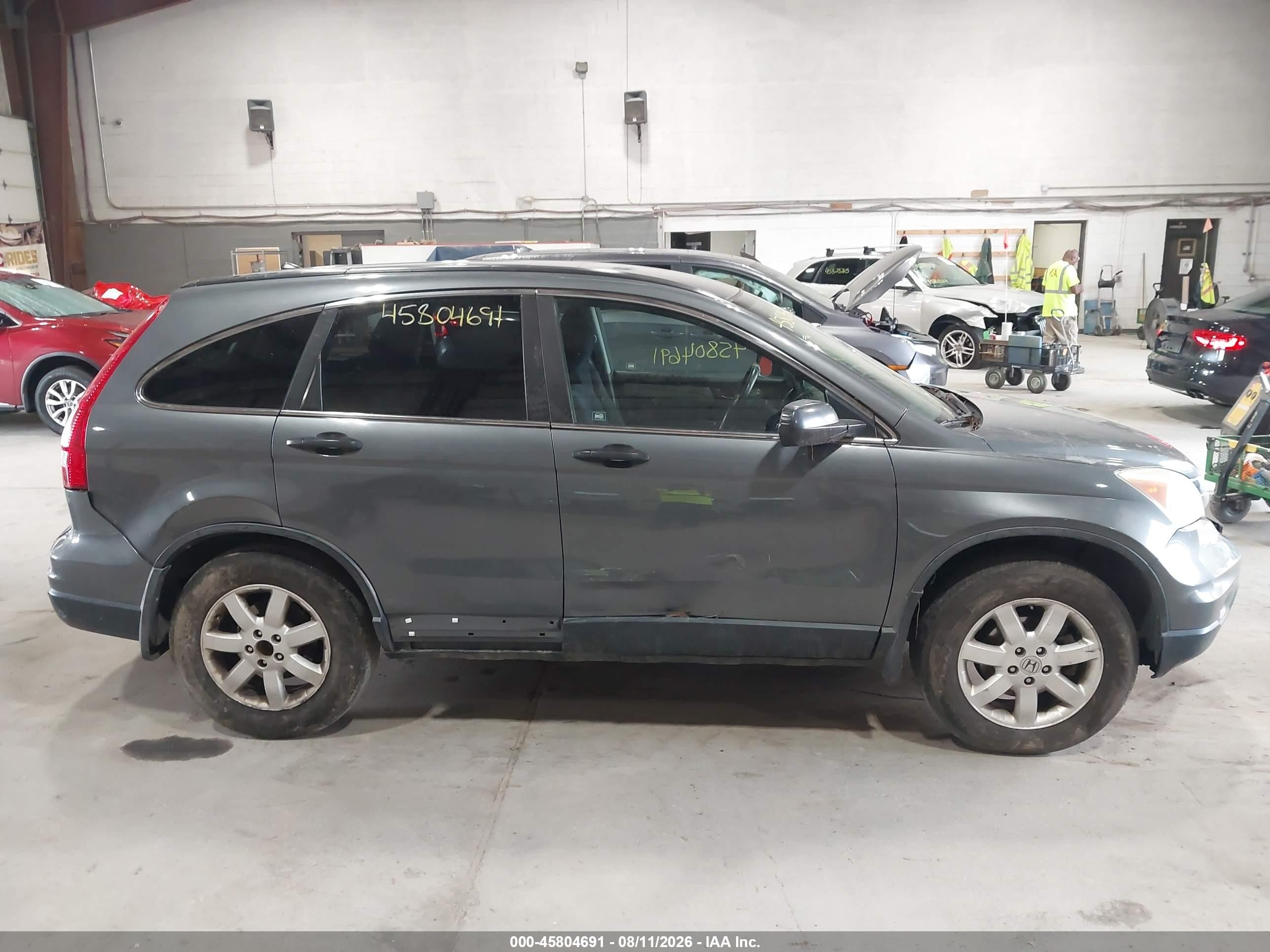 2011 Honda Cr-v Se Gray vin: 5J6RE4H45BL036608