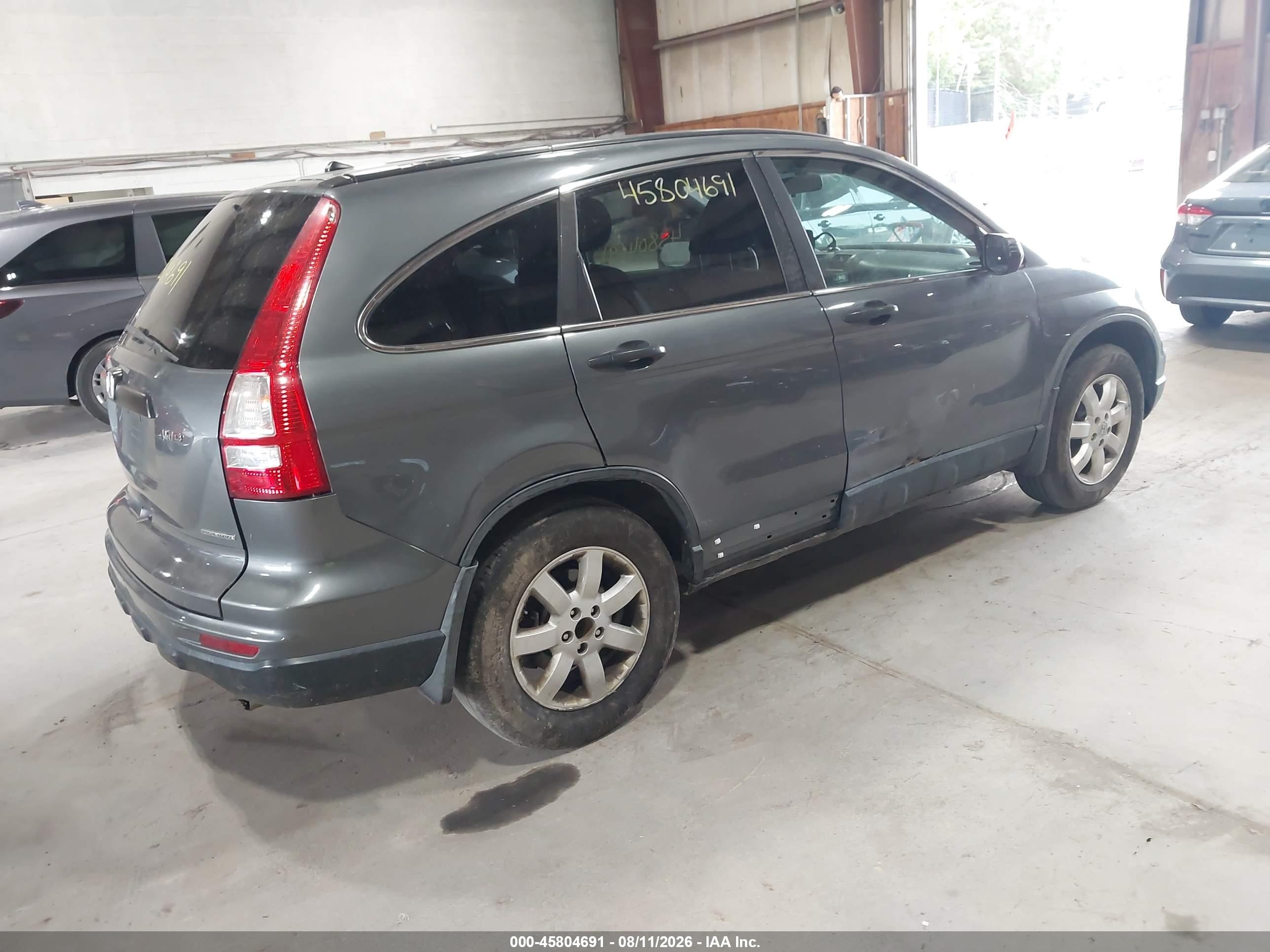 2011 Honda Cr-v Se Gray vin: 5J6RE4H45BL036608