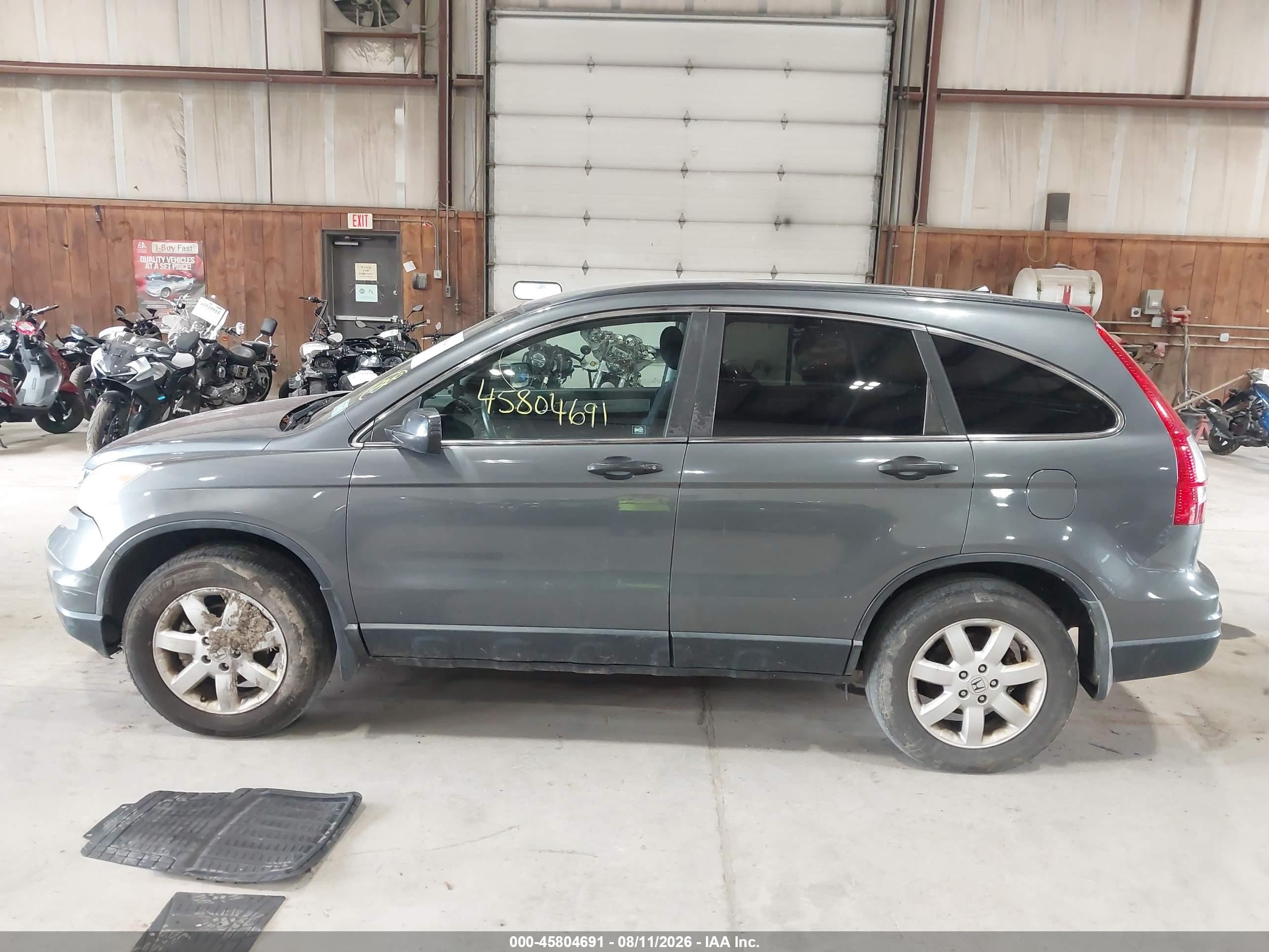 2011 Honda Cr-v Se Gray vin: 5J6RE4H45BL036608