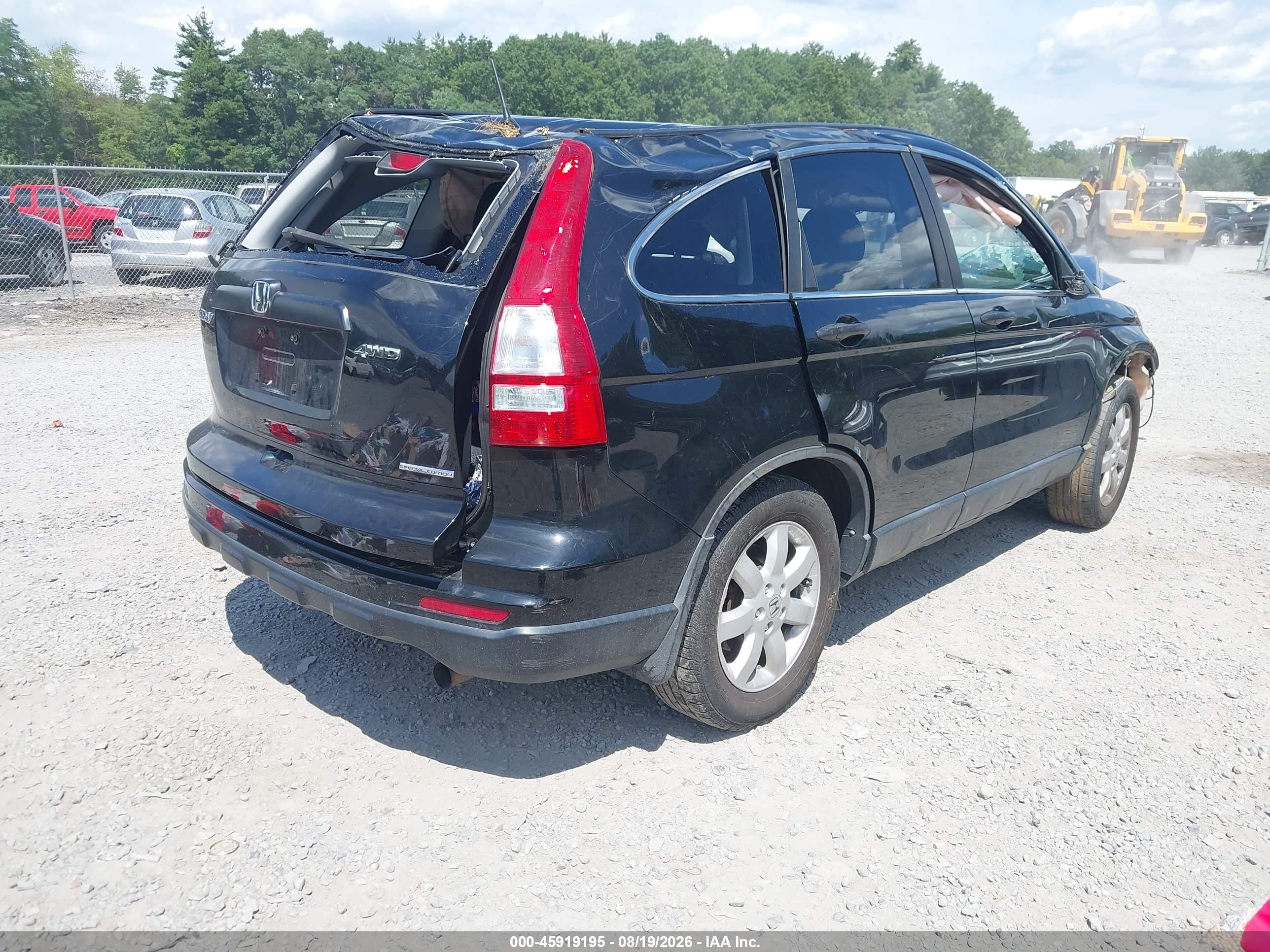 2011 Honda Cr-v Se Black vin: 5J6RE4H45BL045504