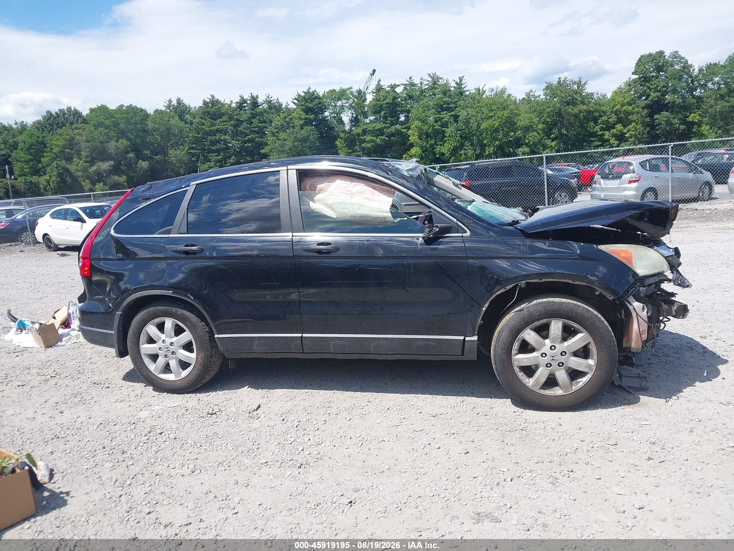 2011 Honda Cr-v Se Black vin: 5J6RE4H45BL045504
