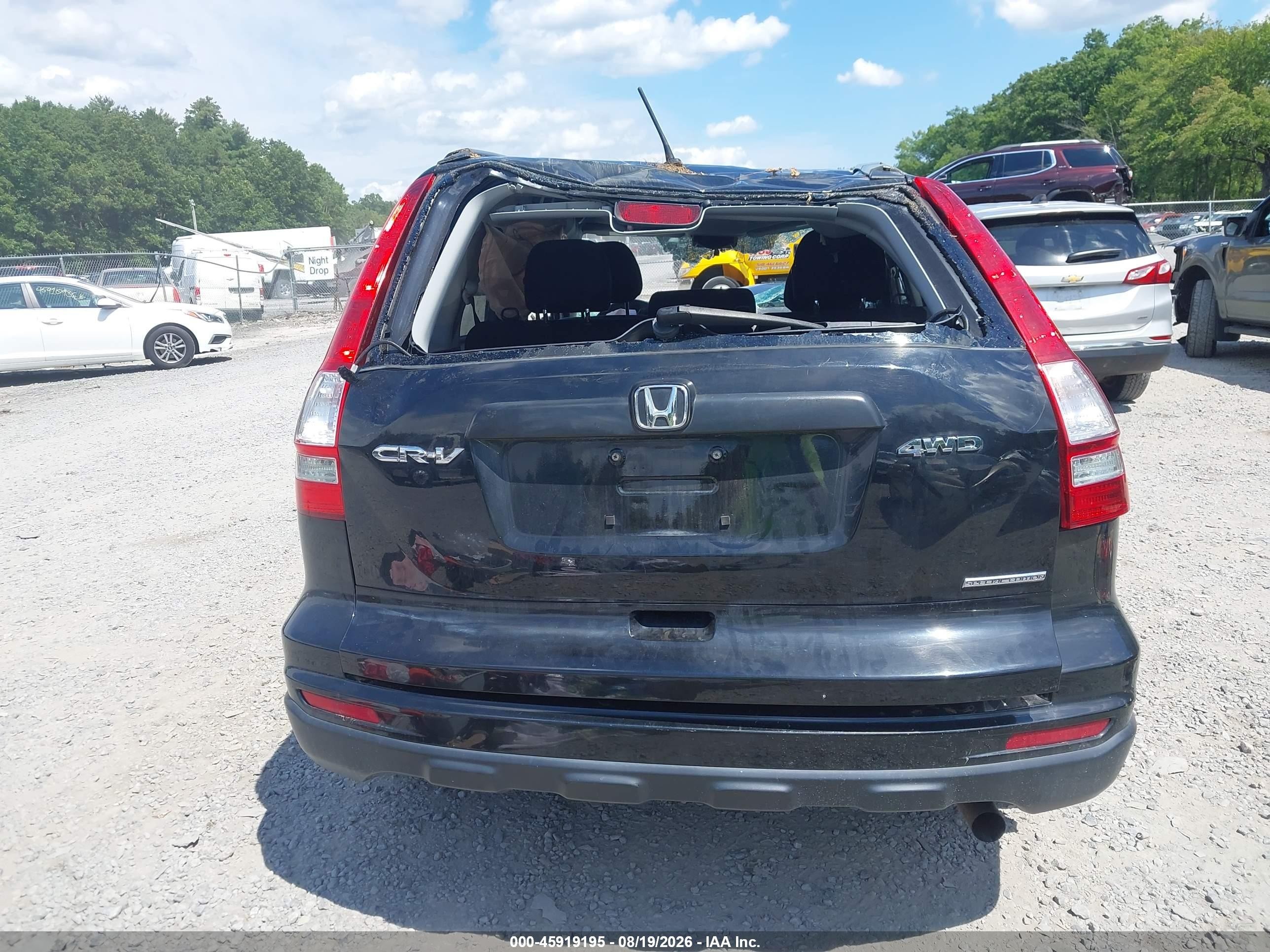 2011 Honda Cr-v Se Black vin: 5J6RE4H45BL045504