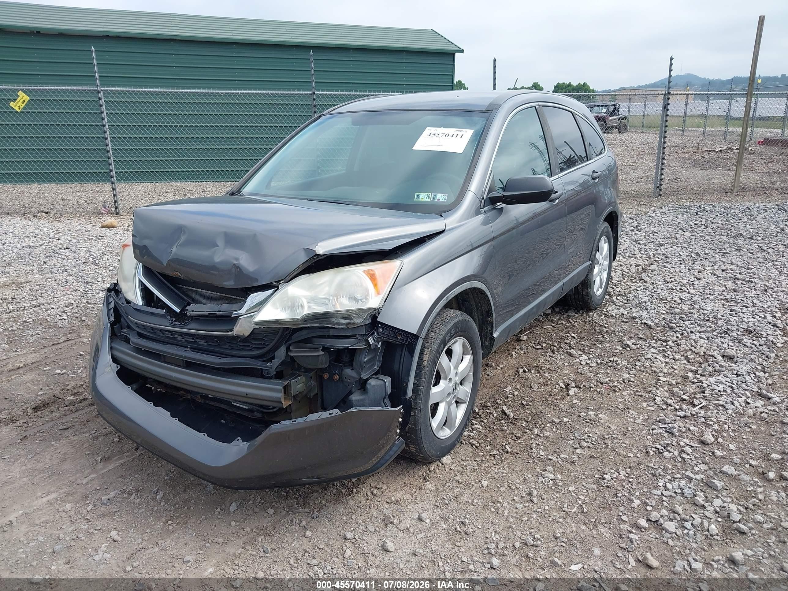 2011 Honda Cr-v Se Gray vin: 5J6RE4H45BL060407