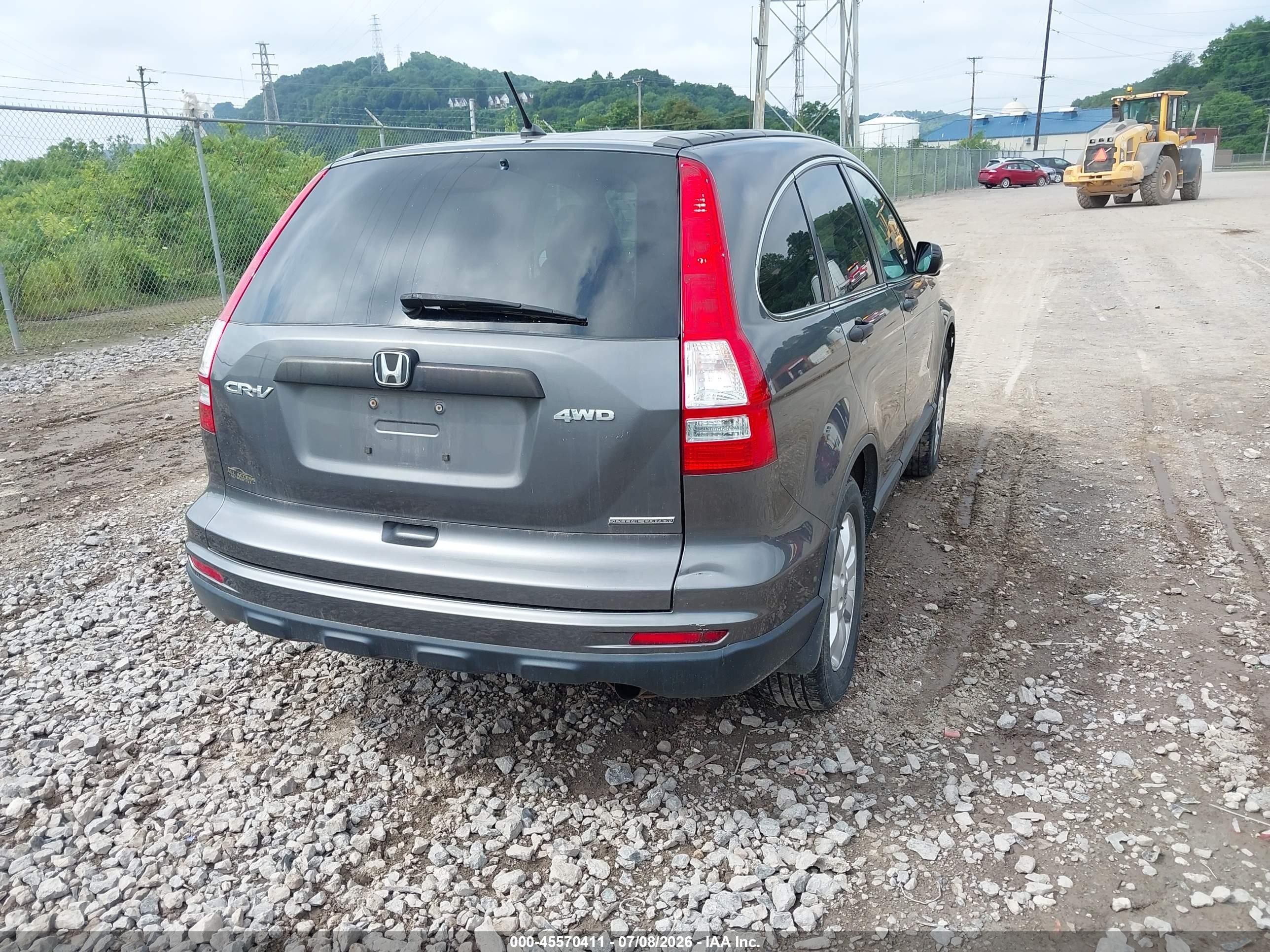 2011 Honda Cr-v Se Gray vin: 5J6RE4H45BL060407