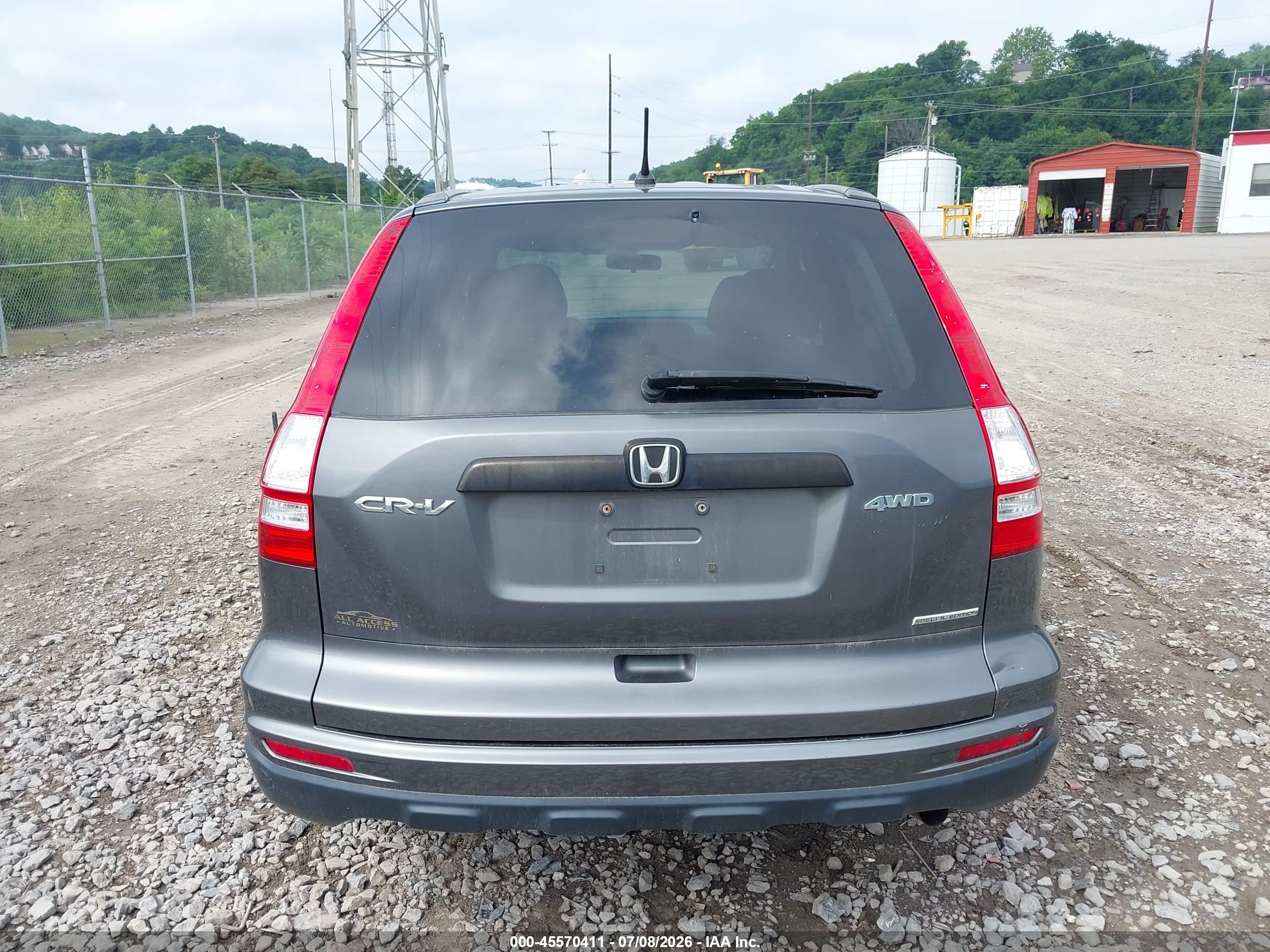 2011 Honda Cr-v Se Gray vin: 5J6RE4H45BL060407