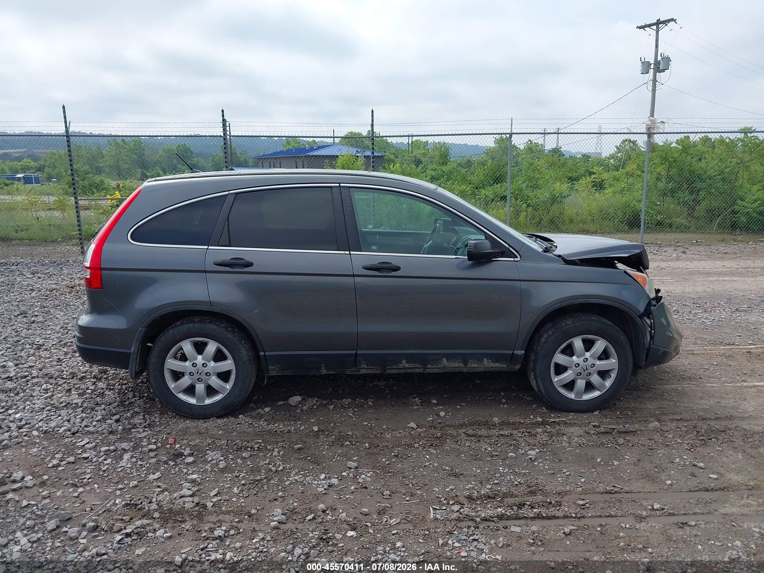 2011 Honda Cr-v Se Gray vin: 5J6RE4H45BL060407