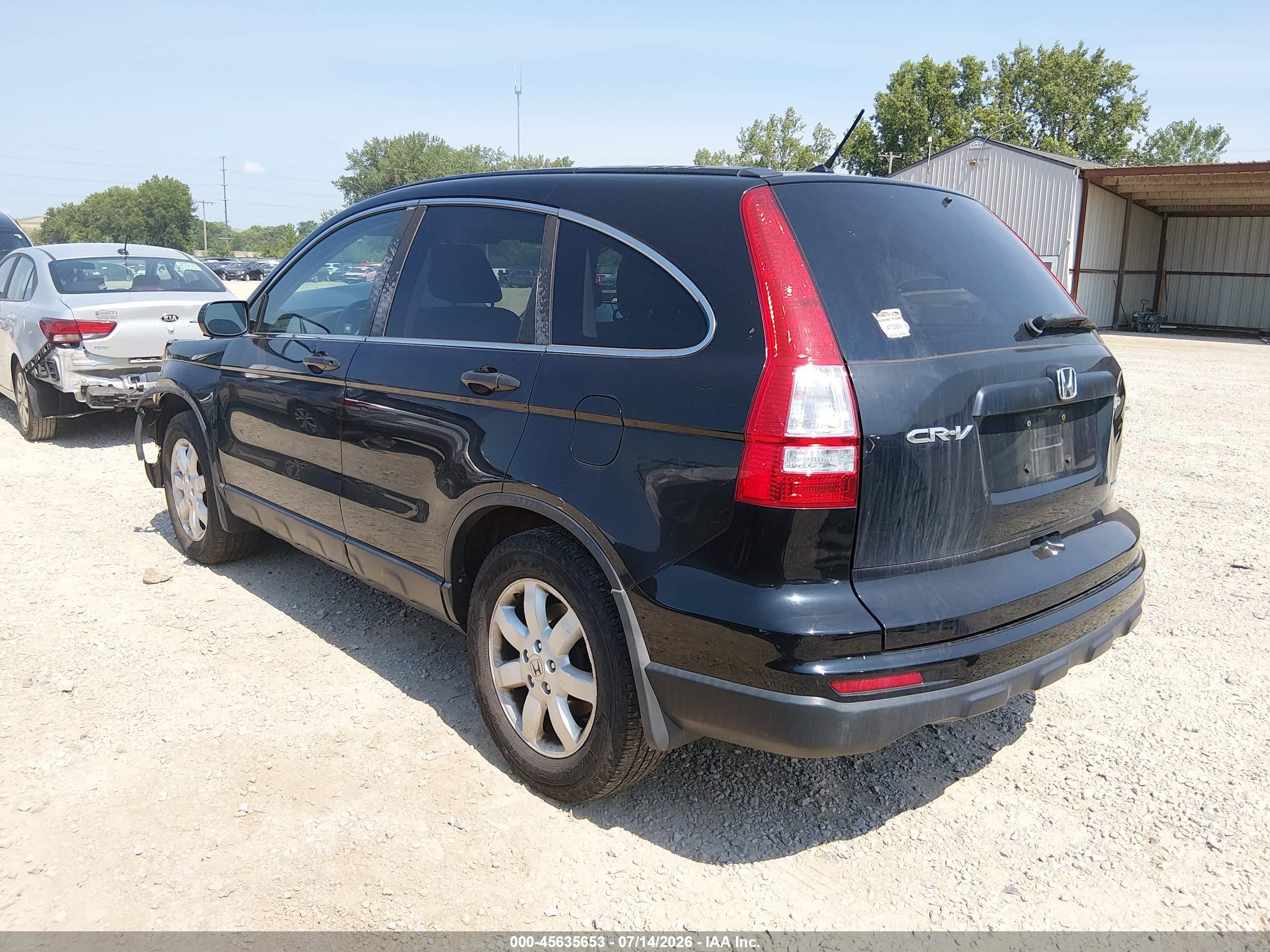 2011 Honda Cr-v Se Black vin: 5J6RE4H45BL108276