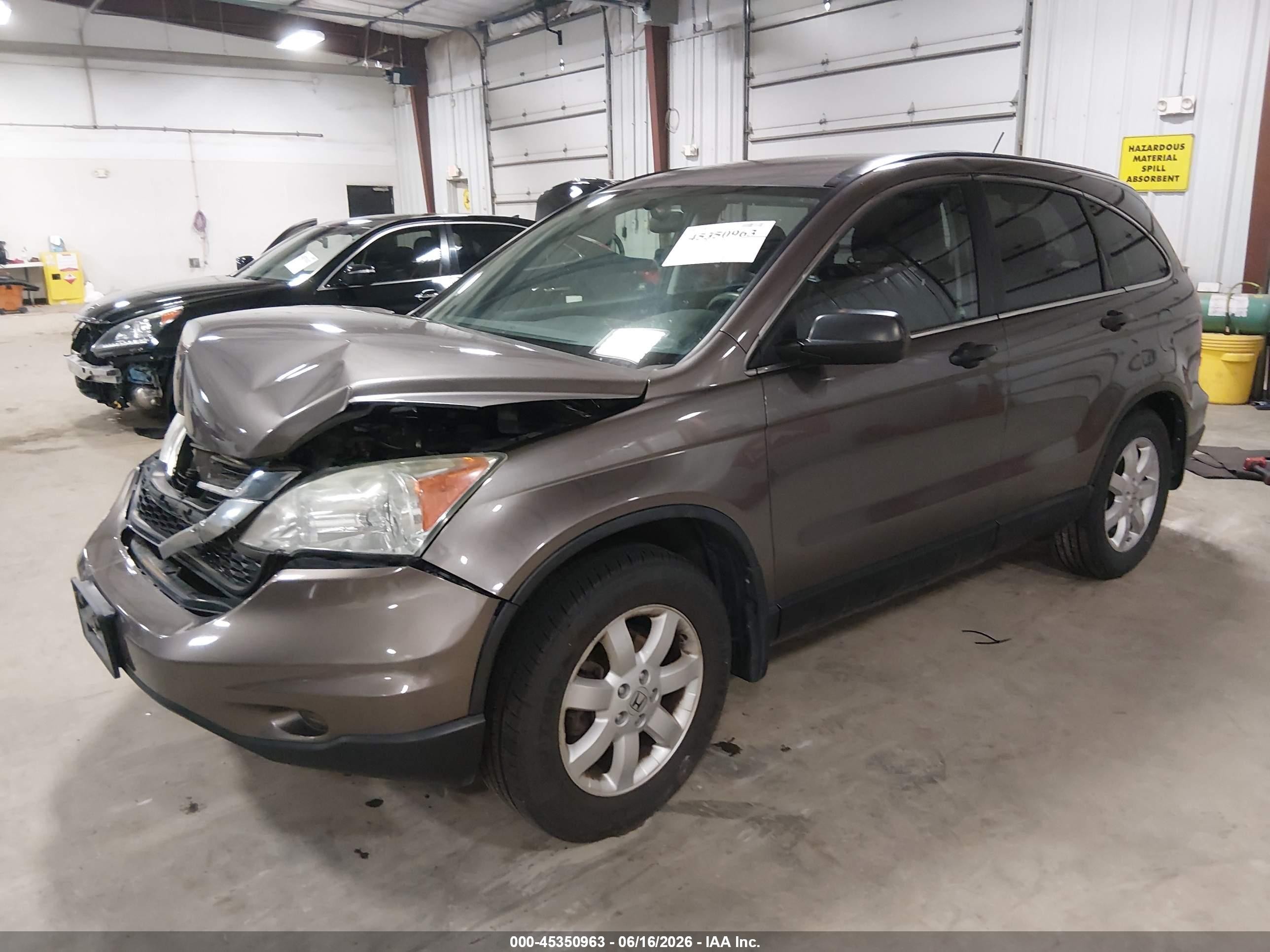 2011 Honda Cr-v Se Brown vin: 5J6RE4H45BL110464
