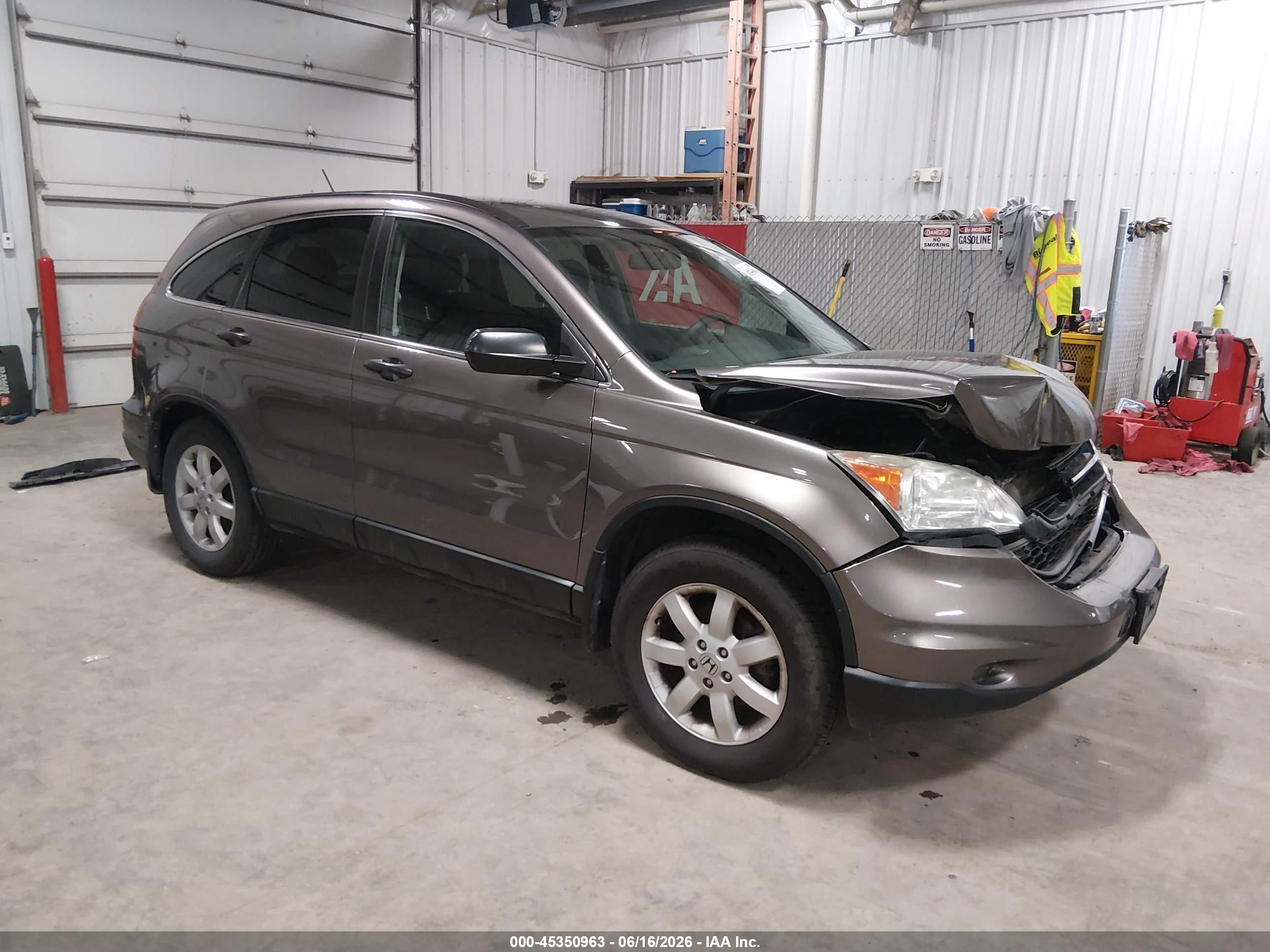 2011 Honda Cr-v Se Brown vin: 5J6RE4H45BL110464