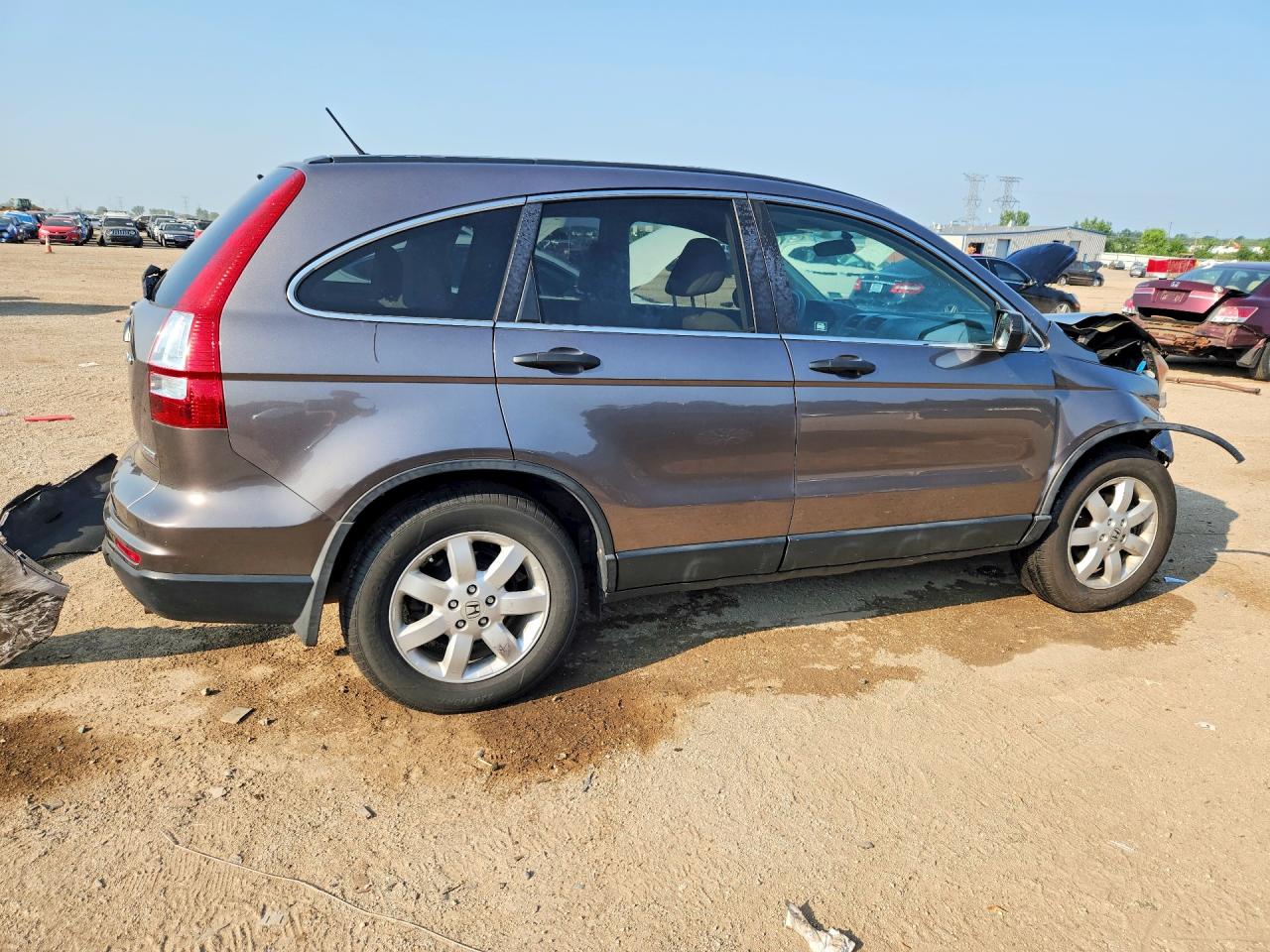 2011 Honda Cr-v Se Gray vin: 5J6RE4H45BL120041