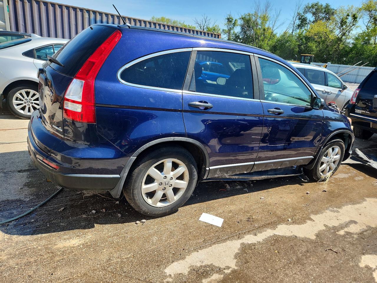 2011 Honda Cr-v Se Blue vin: 5J6RE4H46BL036813
