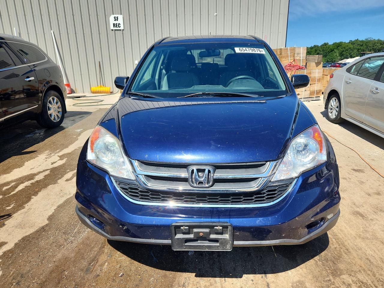 2011 Honda Cr-v Se Blue vin: 5J6RE4H46BL036813
