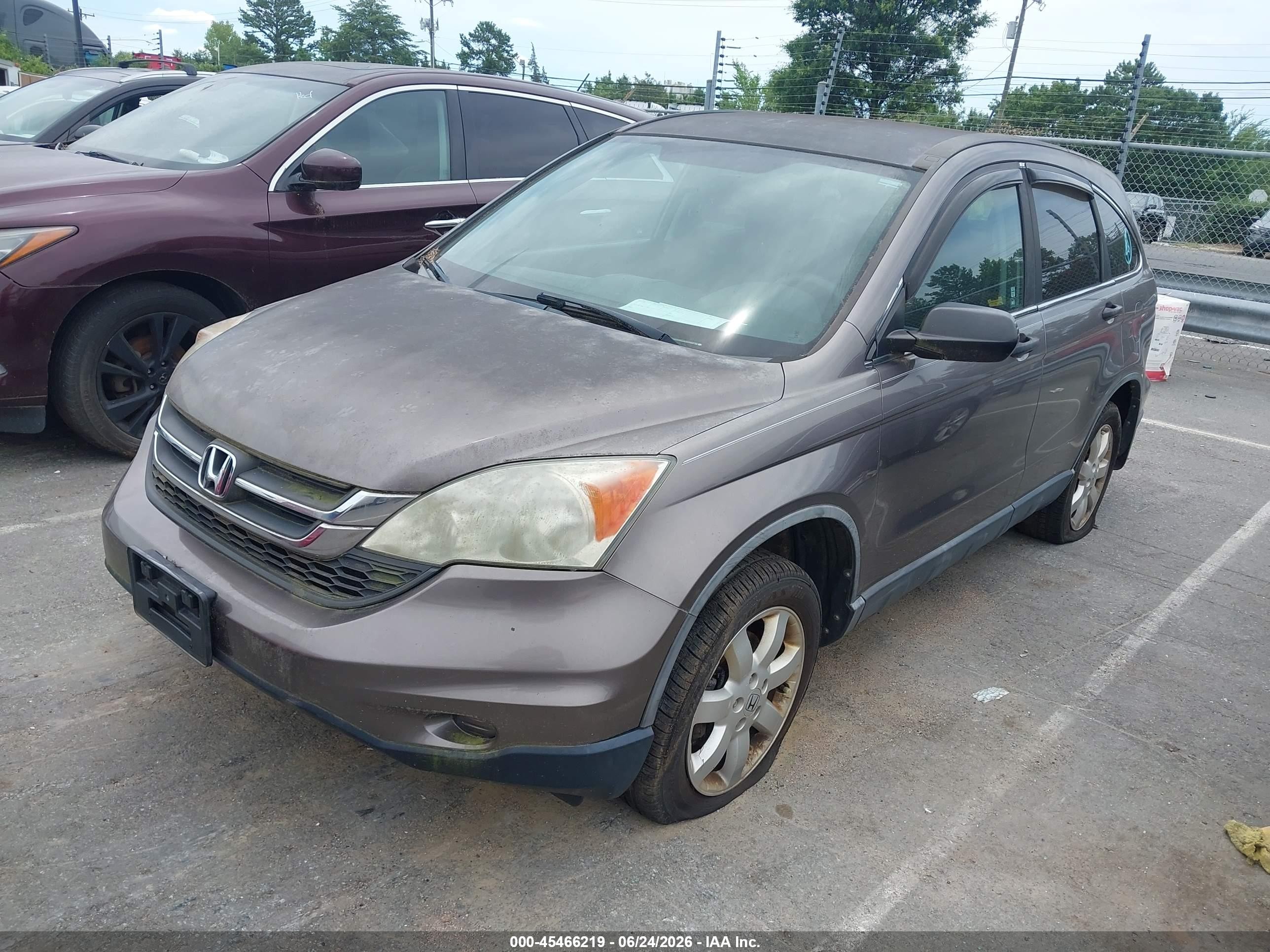 2011 Honda Cr-v Se Gray vin: 5J6RE4H46BL042062