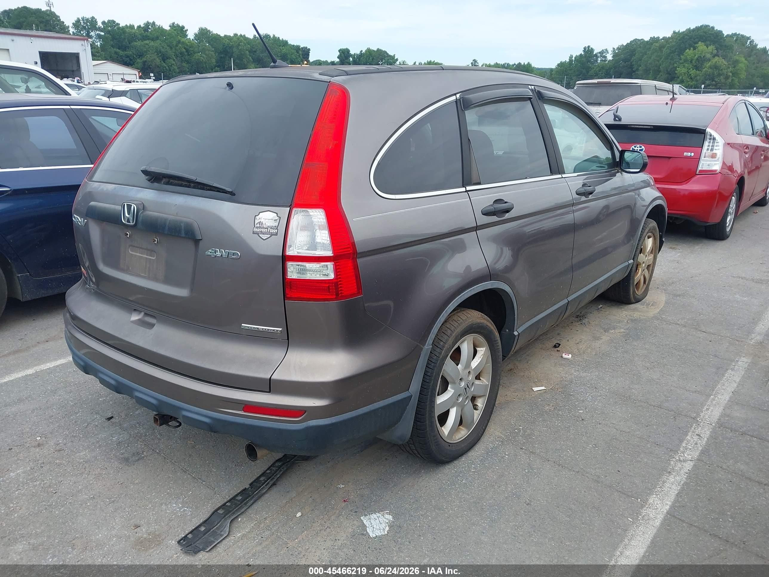 2011 Honda Cr-v Se Gray vin: 5J6RE4H46BL042062