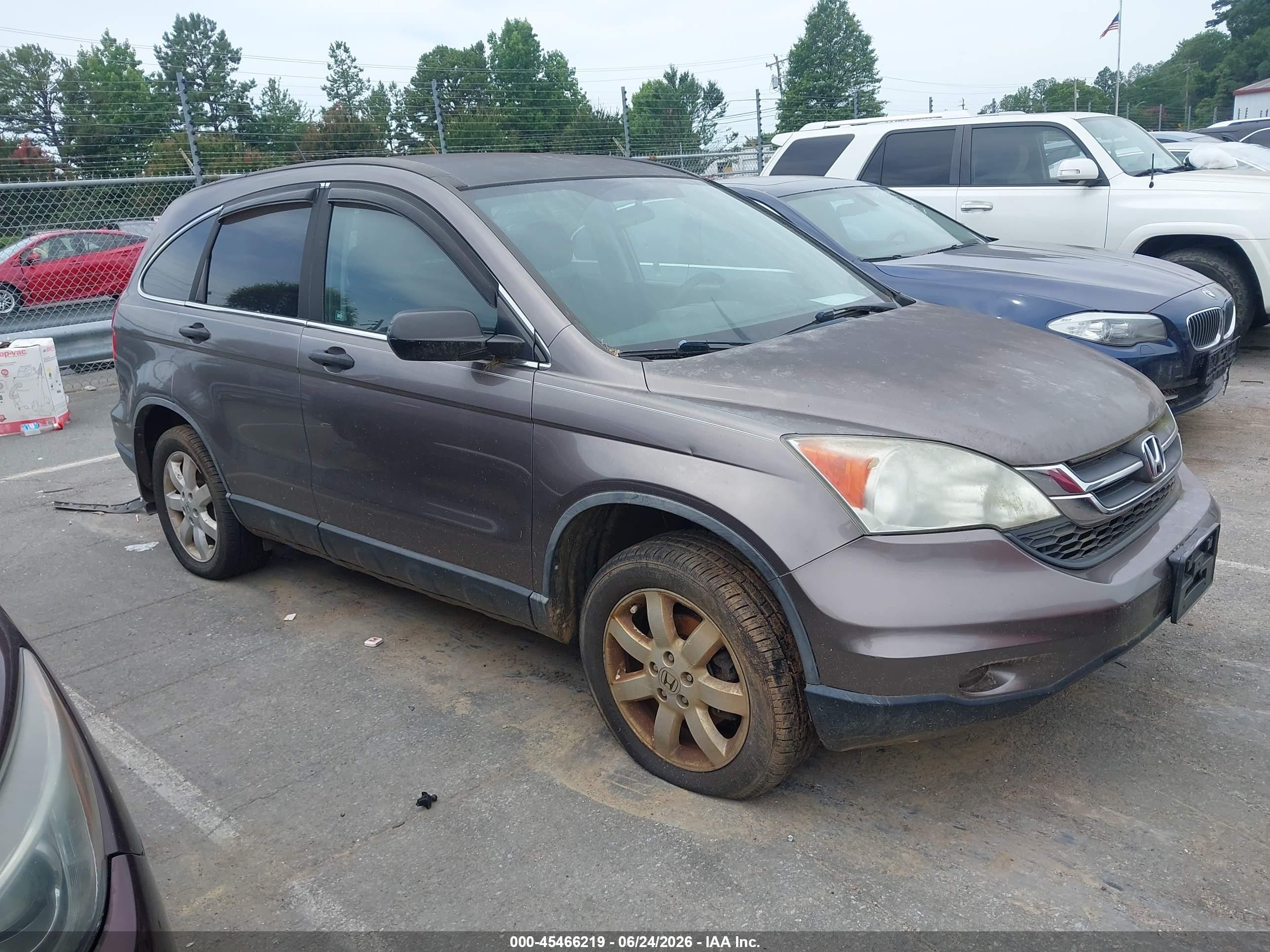 2011 Honda Cr-v Se Gray vin: 5J6RE4H46BL042062