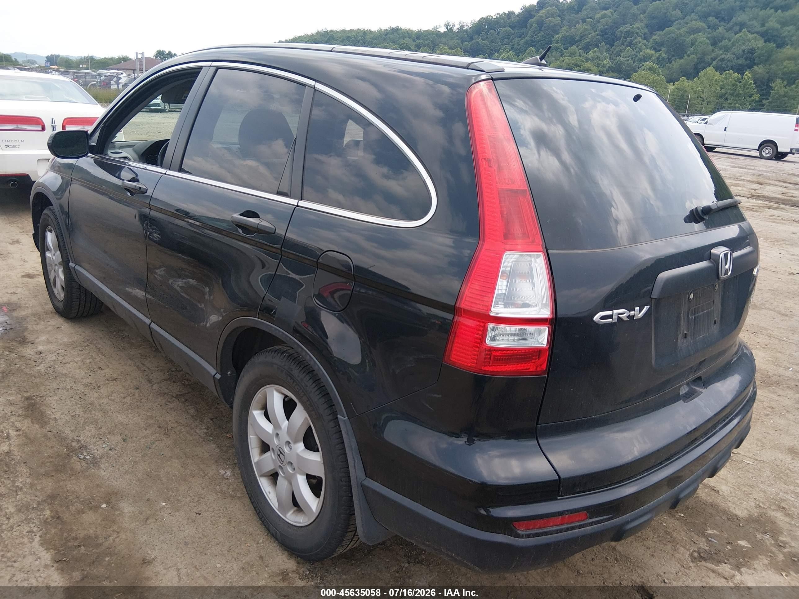 2011 Honda Cr-v Se Черный vin: 5J6RE4H46BL088880
