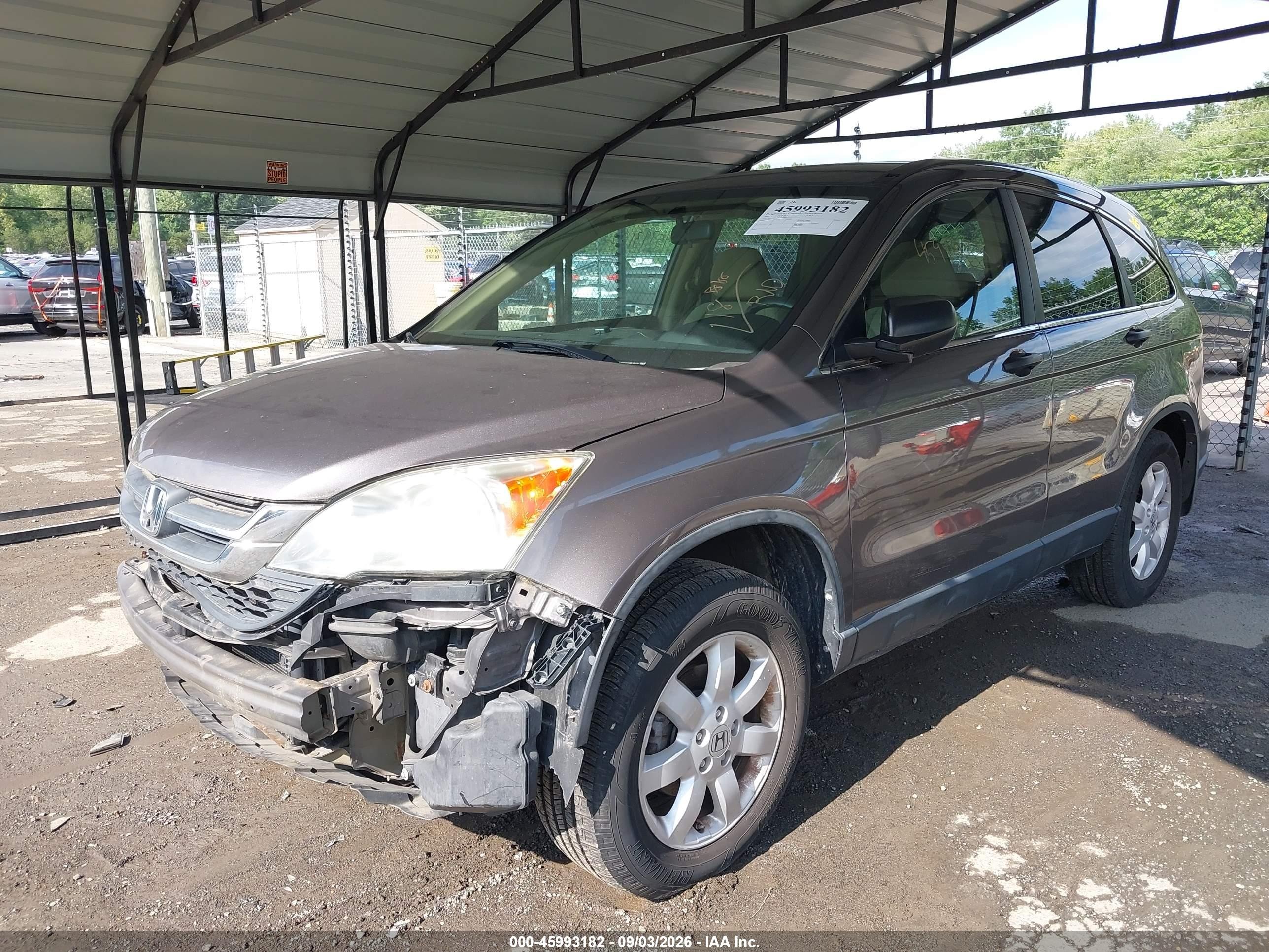 2011 Honda Cr-v Se Brown vin: 5J6RE4H46BL102597