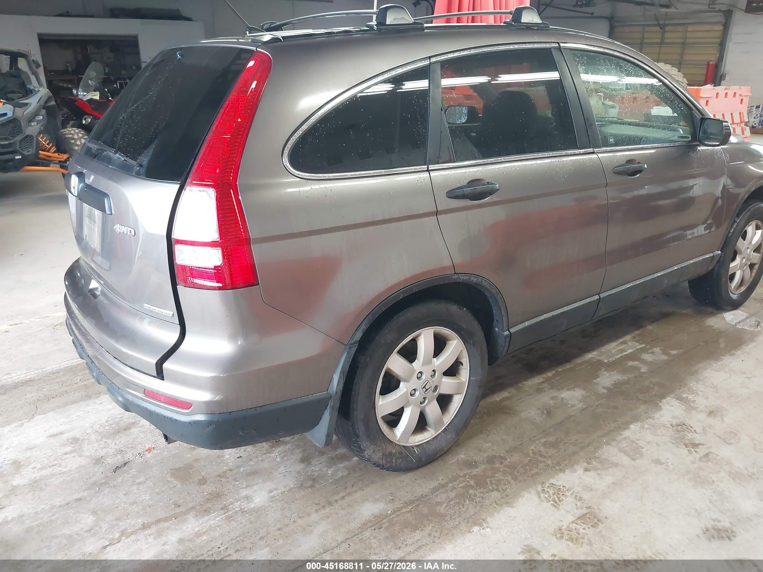 2011 Honda Cr-v Se Gray vin: 5J6RE4H46BL110523