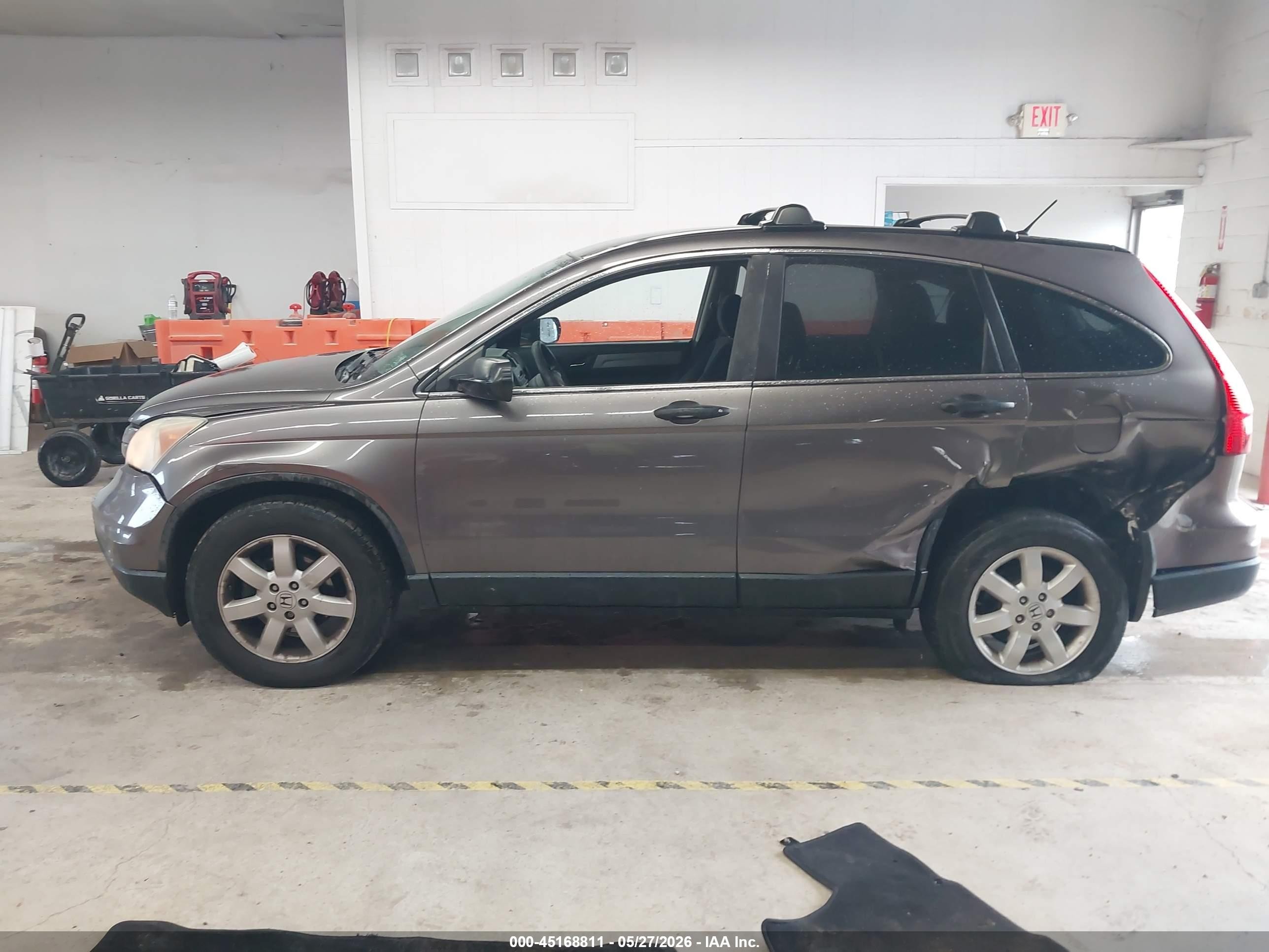2011 Honda Cr-v Se Gray vin: 5J6RE4H46BL110523