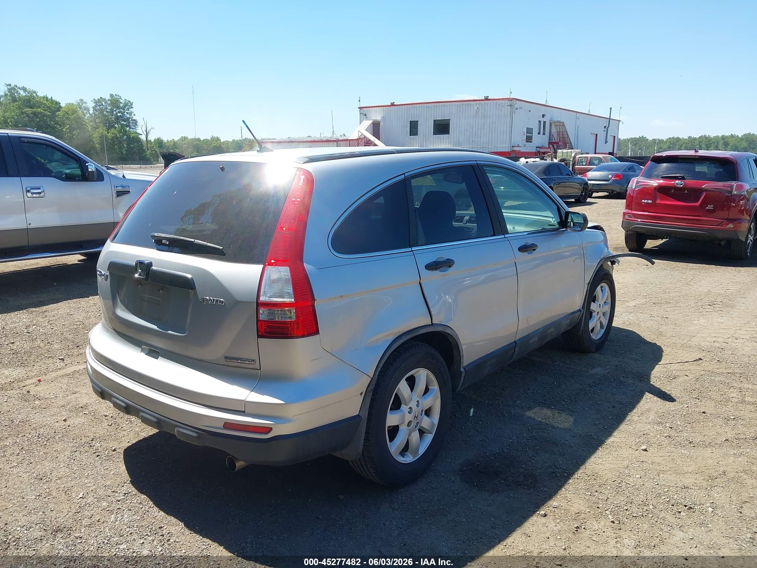 2011 Honda Cr-v Se Silver vin: 5J6RE4H46BL119982