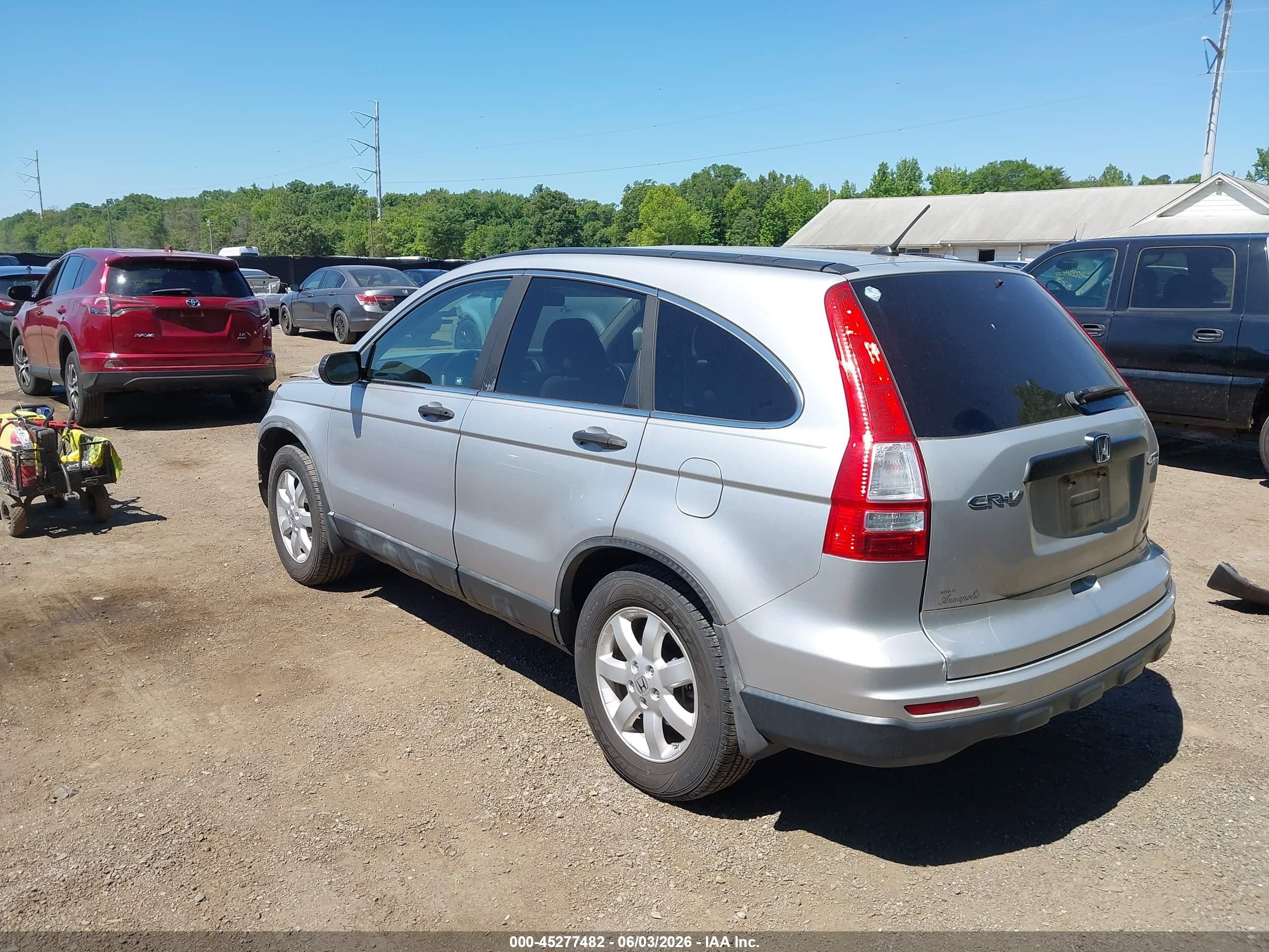 2011 Honda Cr-v Se Silver vin: 5J6RE4H46BL119982