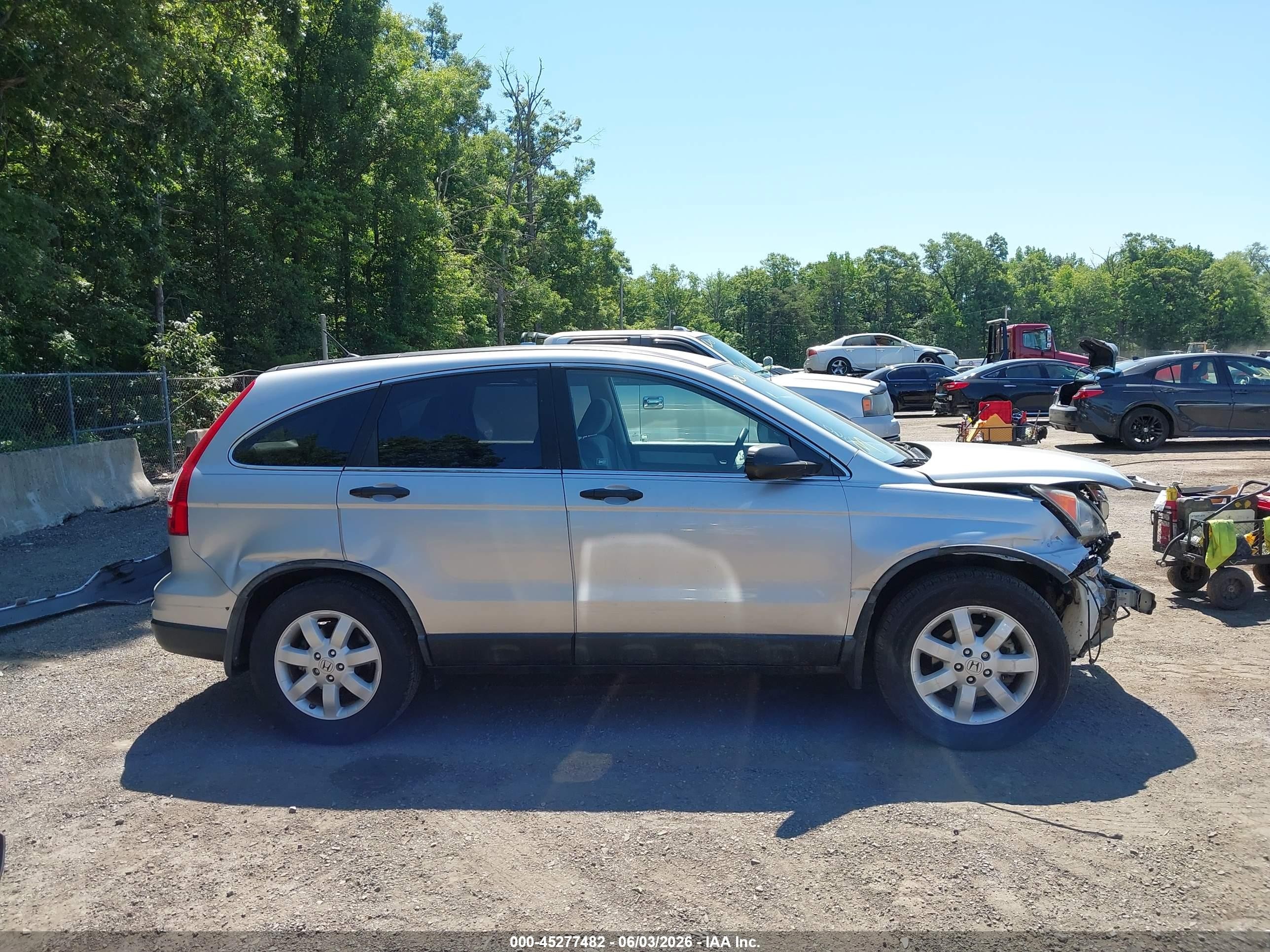 2011 Honda Cr-v Se Silver vin: 5J6RE4H46BL119982