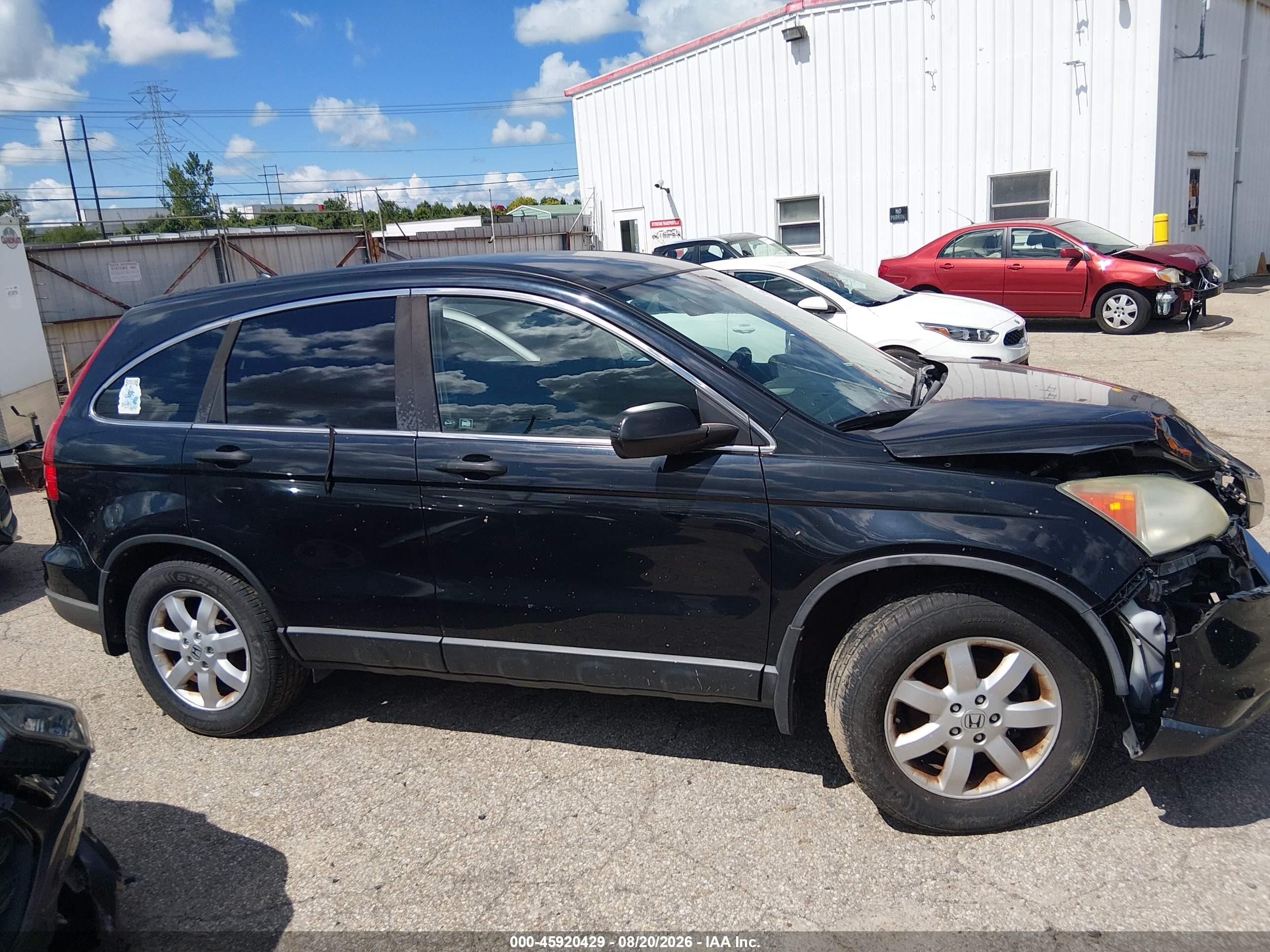 2011 Honda Cr-v Se Black vin: 5J6RE4H47BL021933