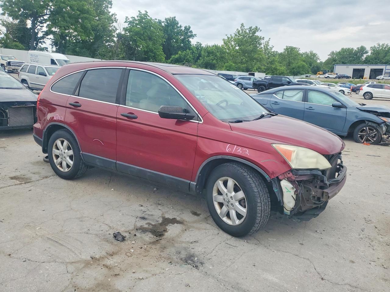 2011 Honda Cr-v Se Red vin: 5J6RE4H47BL054141