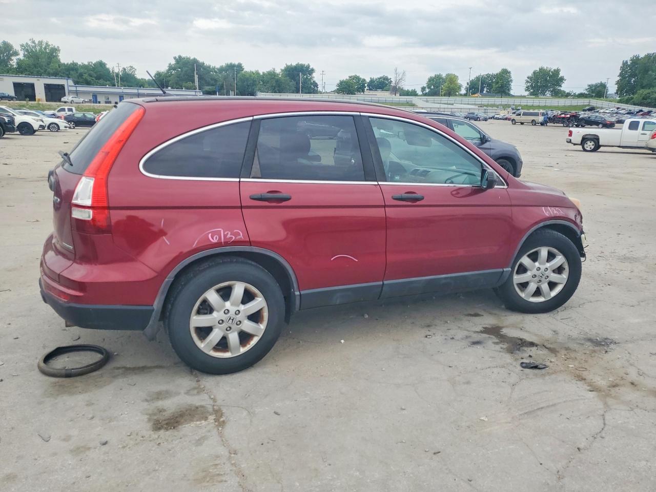2011 Honda Cr-v Se Red vin: 5J6RE4H47BL054141