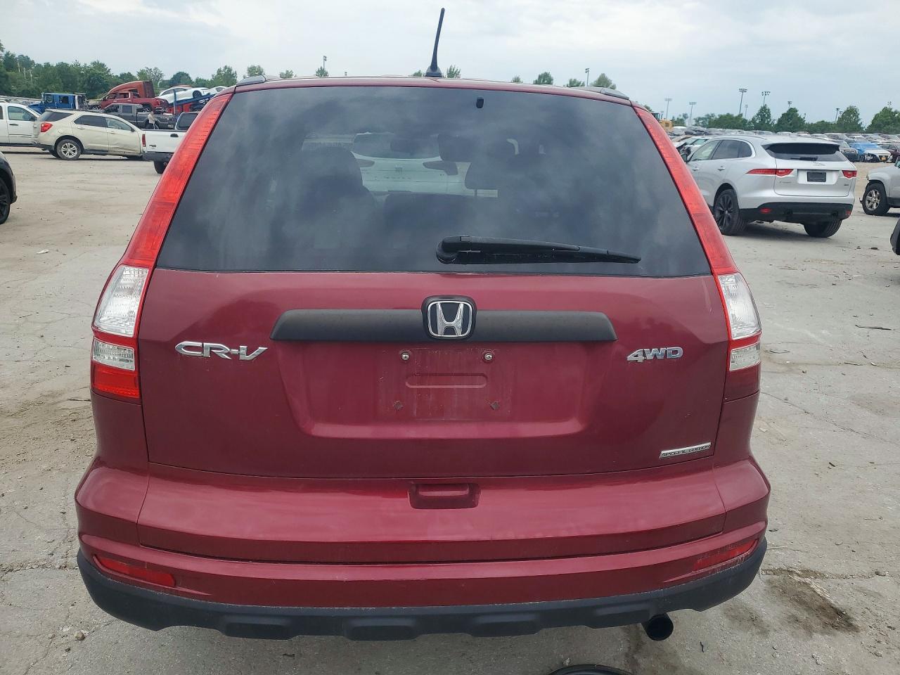 2011 Honda Cr-v Se Red vin: 5J6RE4H47BL054141
