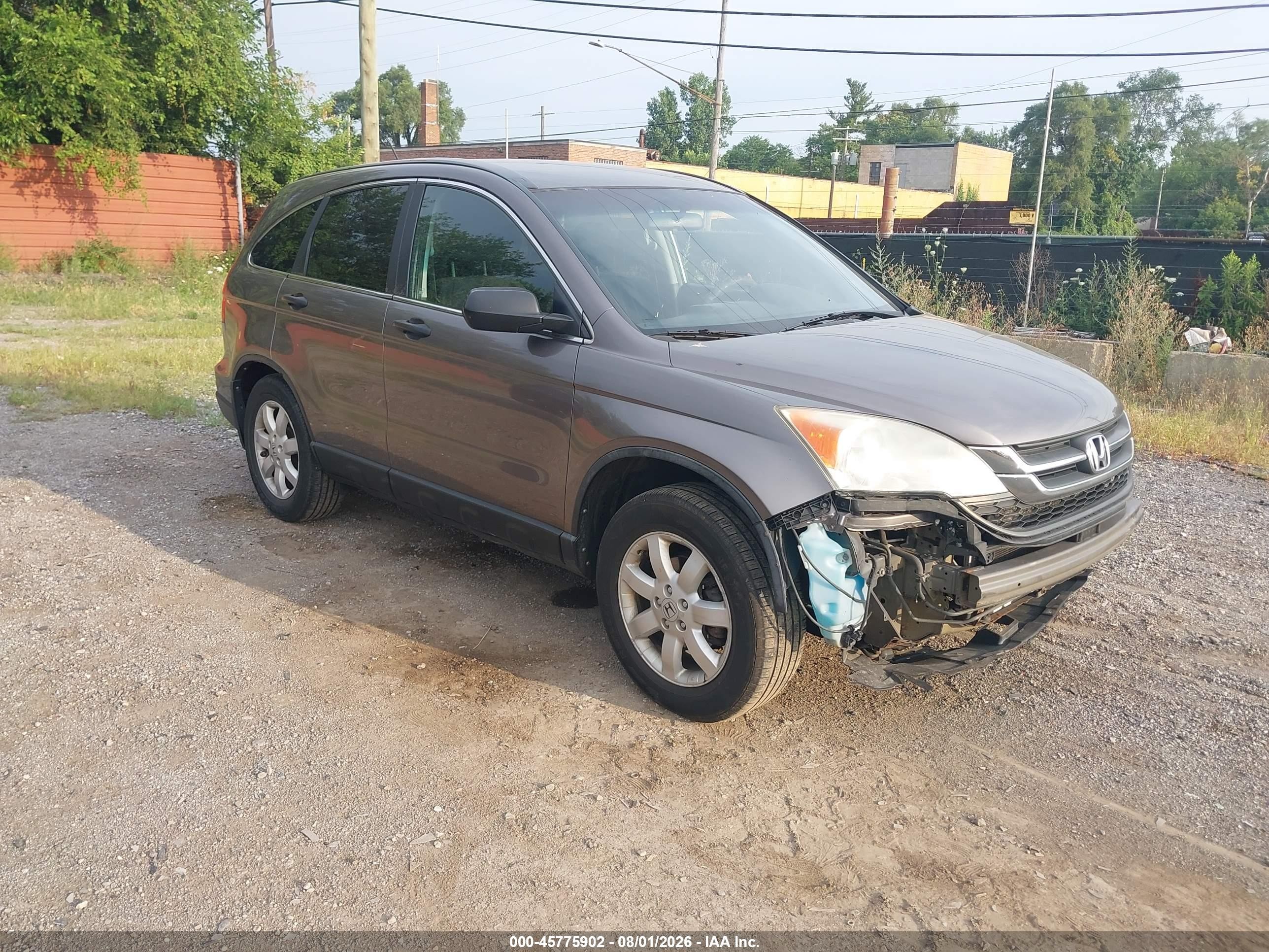 2011 Honda Cr-v Se Серый vin: 5J6RE4H47BL056665