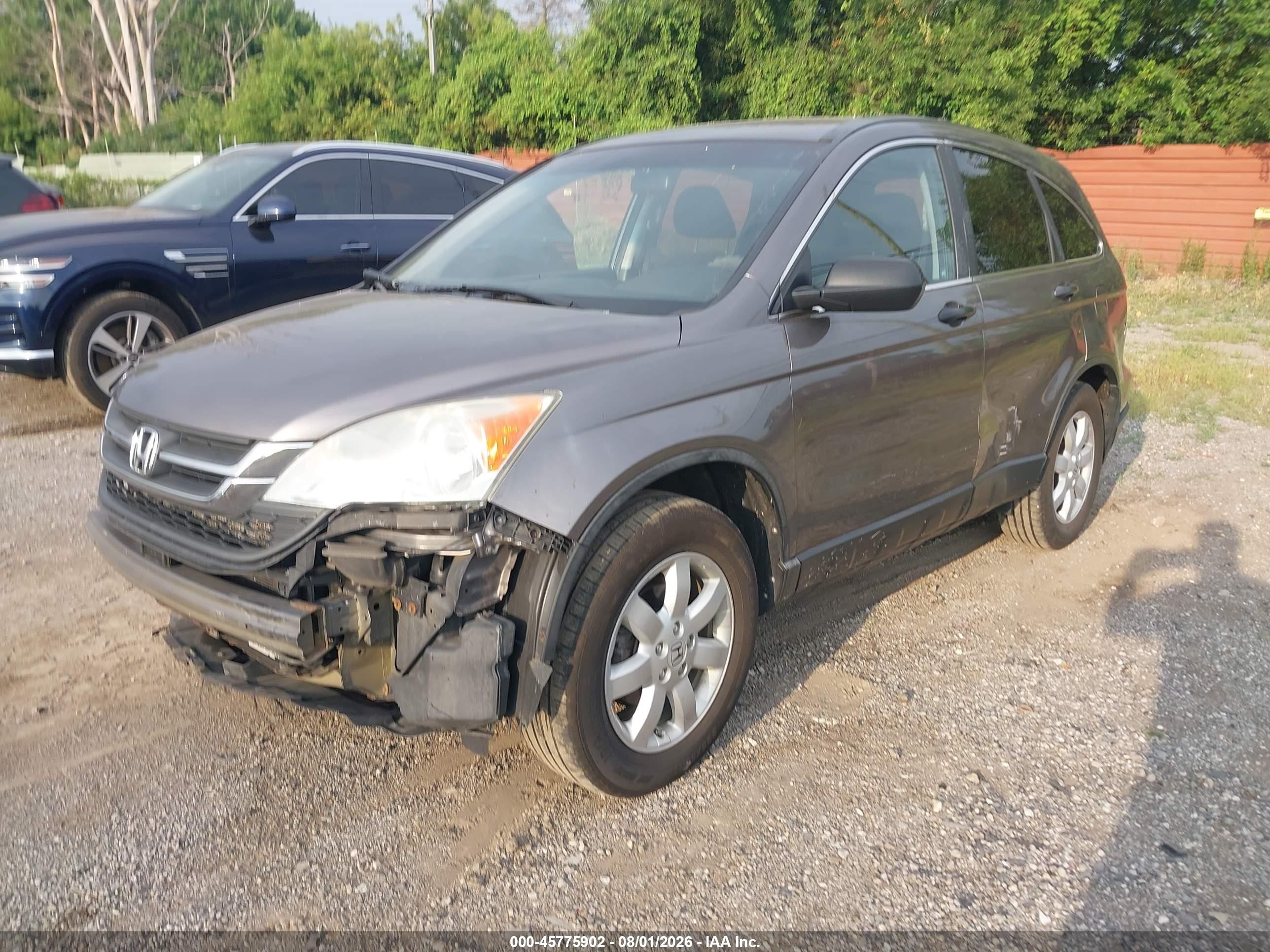 2011 Honda Cr-v Se Серый vin: 5J6RE4H47BL056665