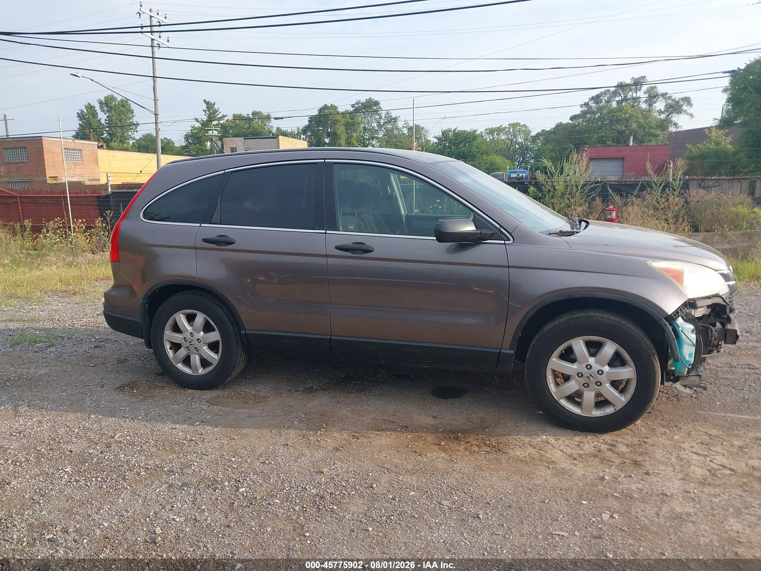 2011 Honda Cr-v Se Серый vin: 5J6RE4H47BL056665