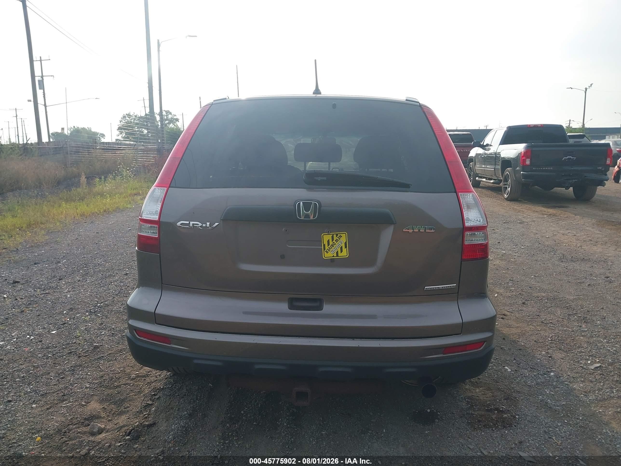 2011 Honda Cr-v Se Серый vin: 5J6RE4H47BL056665