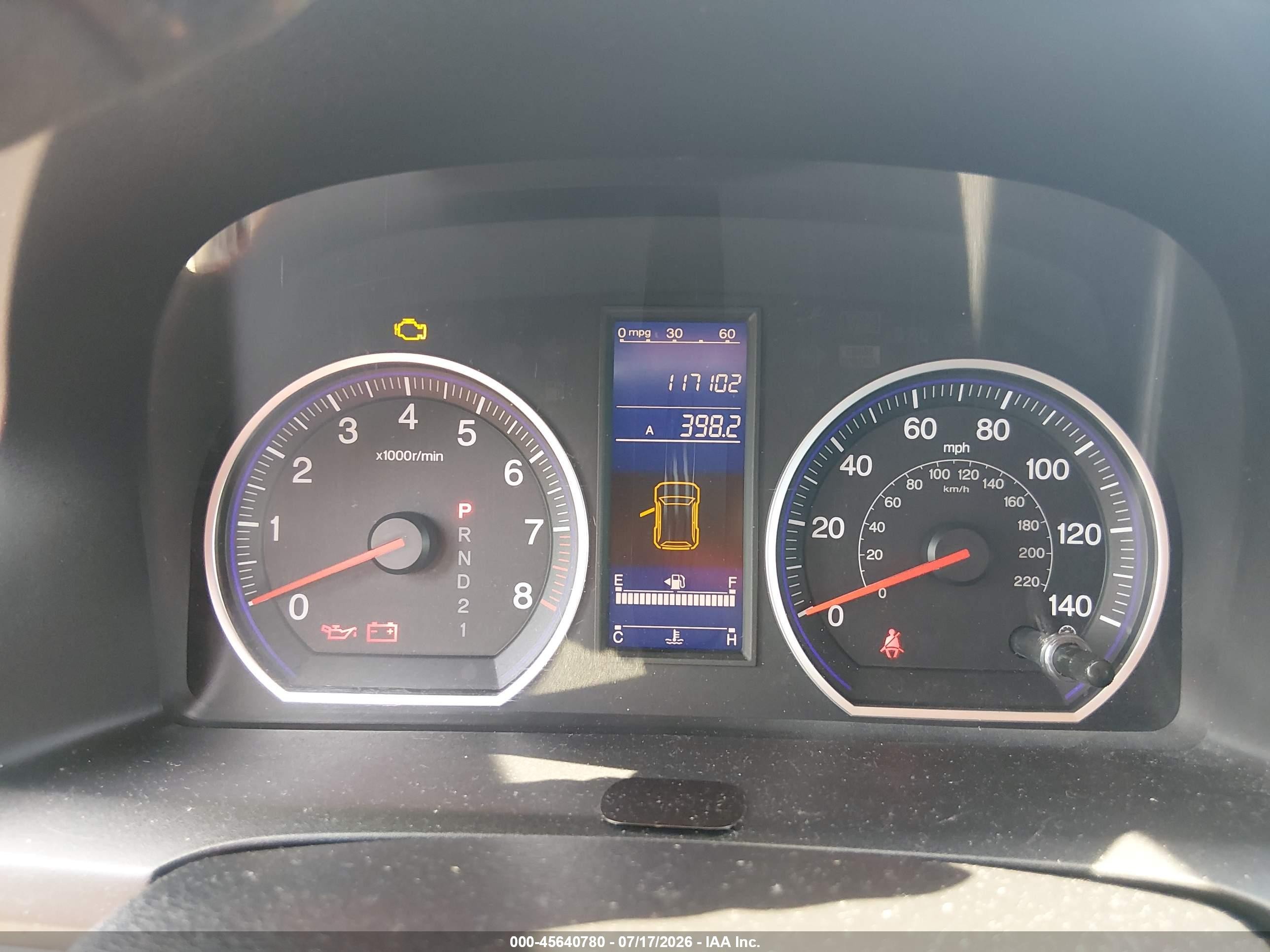 2011 Honda Cr-v Se Blue vin: 5J6RE4H47BL067228