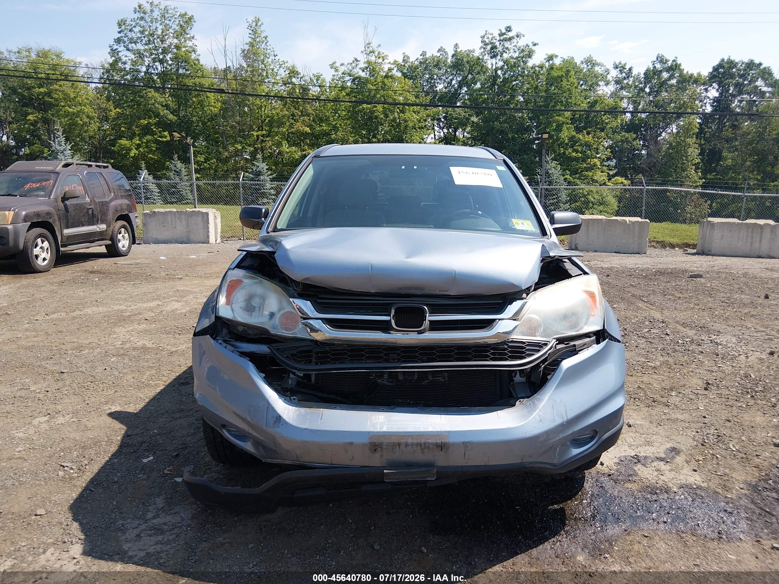 2011 Honda Cr-v Se Blue vin: 5J6RE4H47BL067228