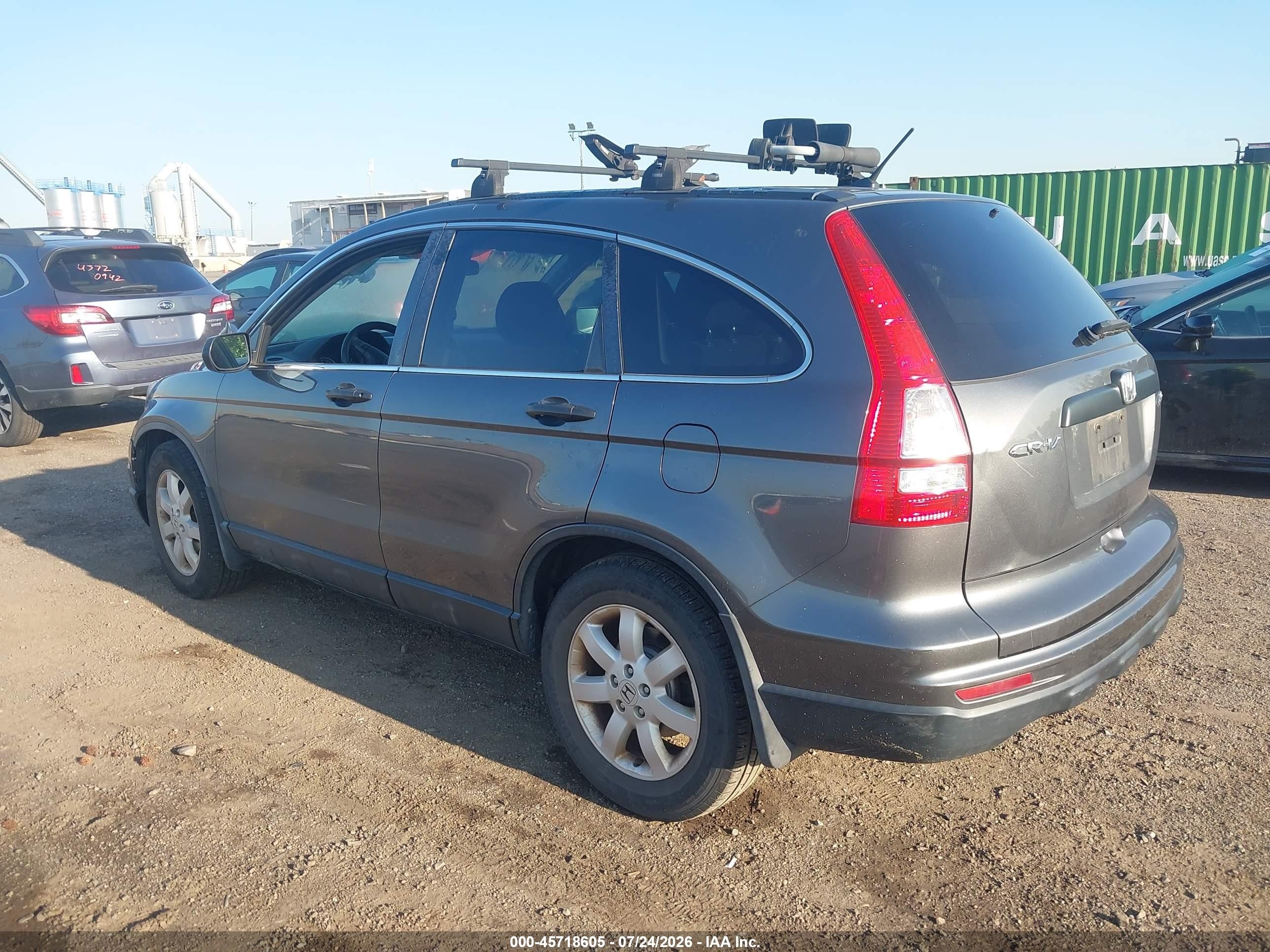 2011 Honda Cr-v Se Gray vin: 5J6RE4H47BL073997